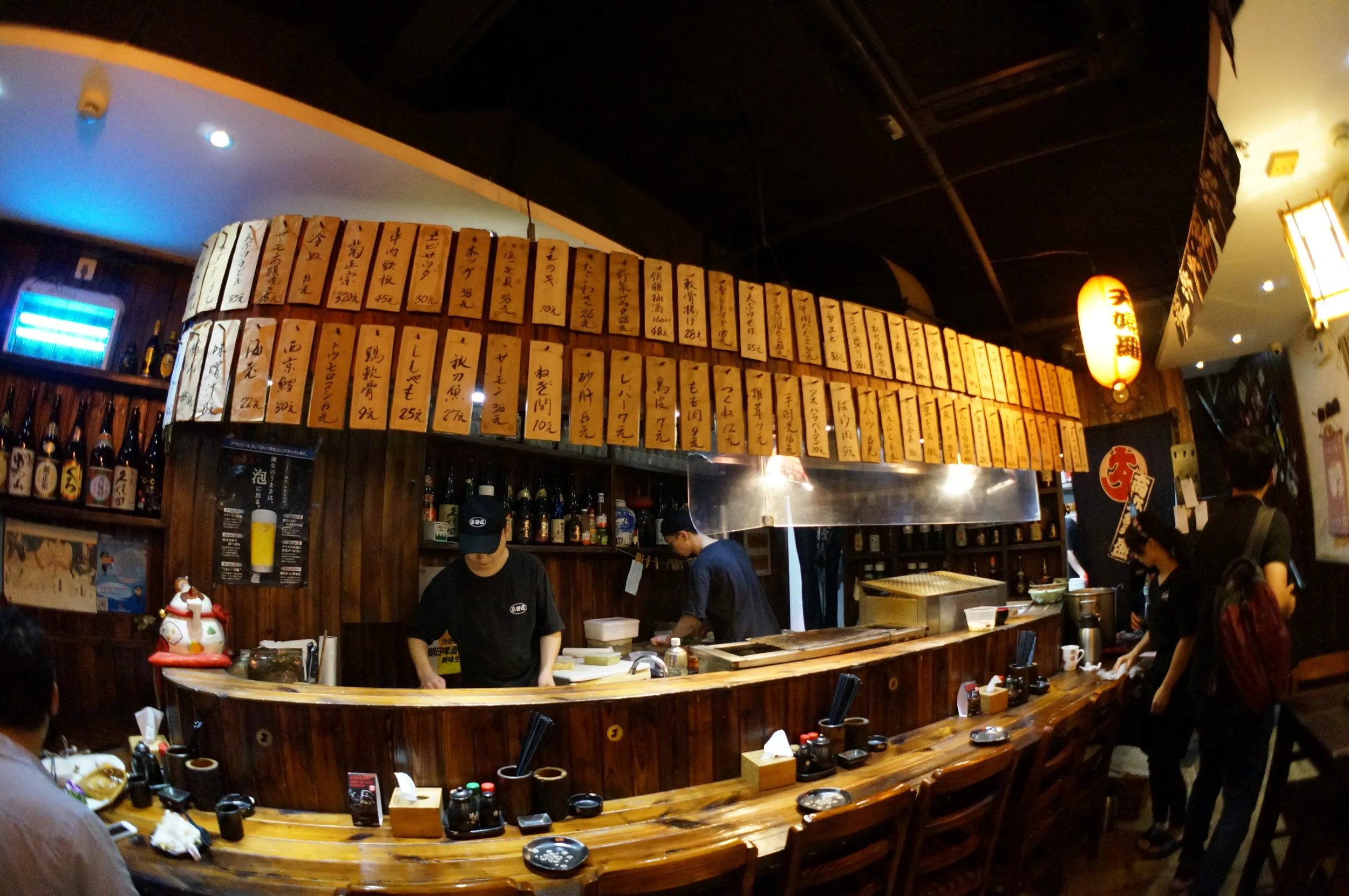 人民広場付近の日本食のレストラン