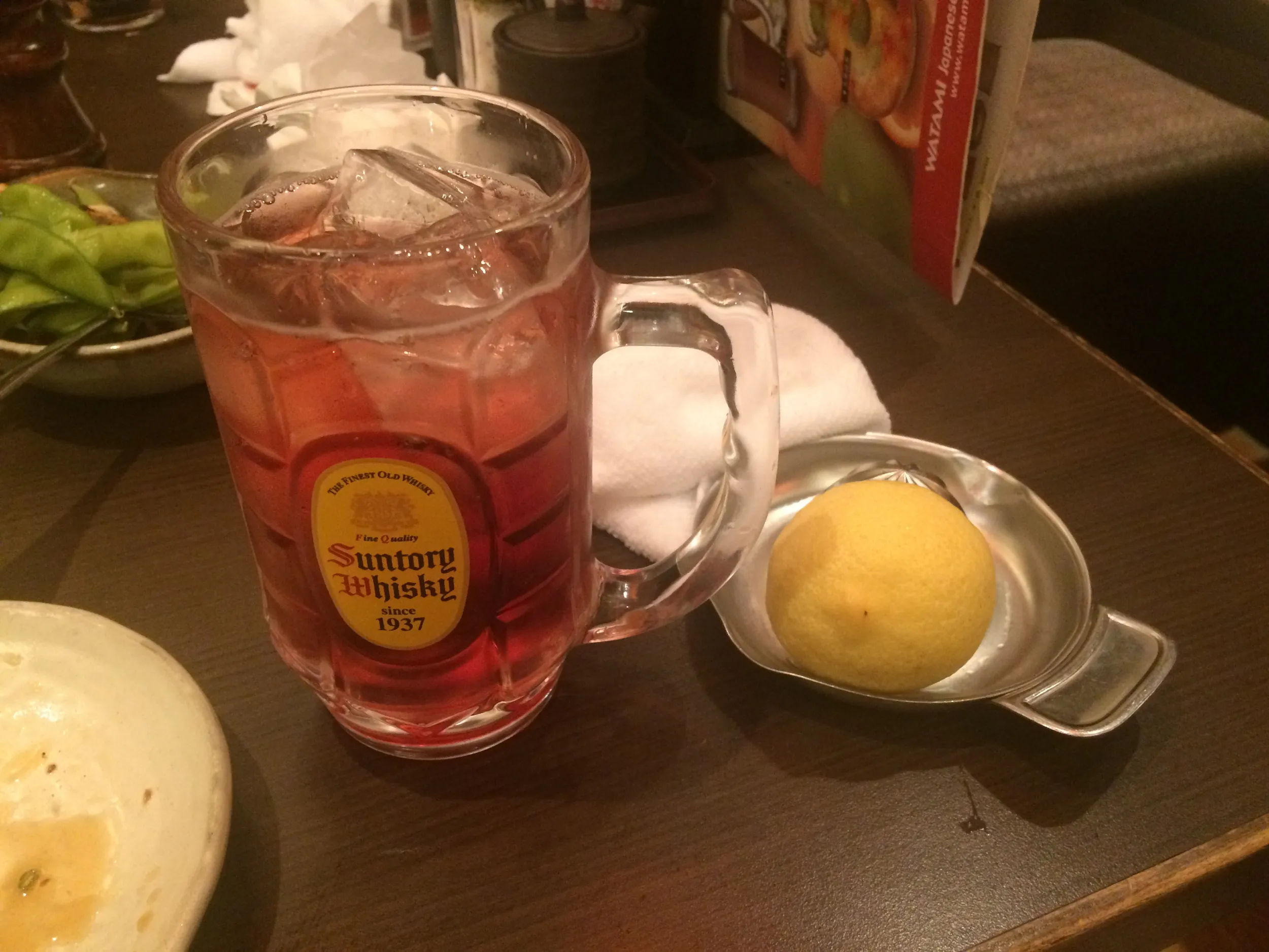 和民で同僚と久しぶりに飲む