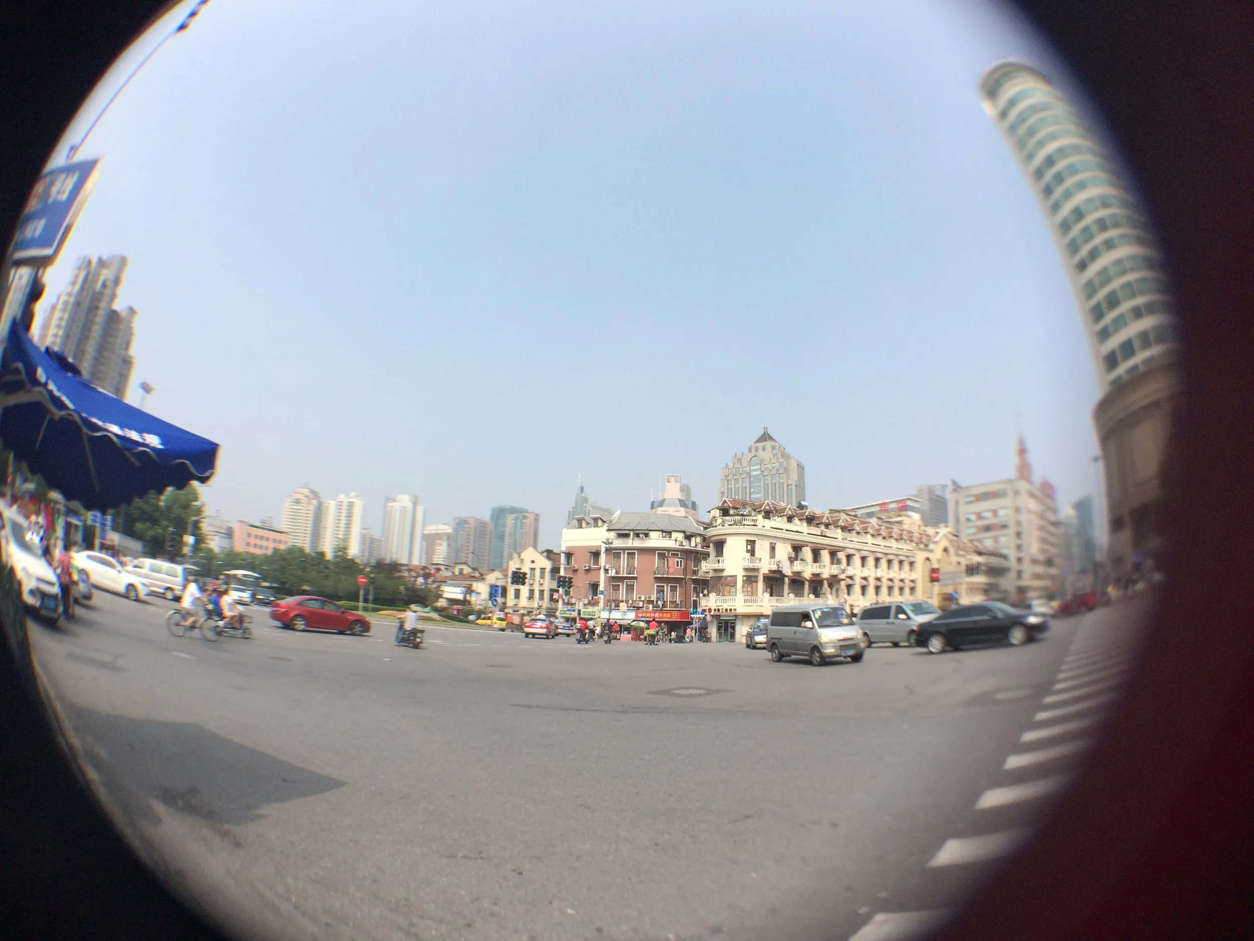 豫園駅周辺の風景