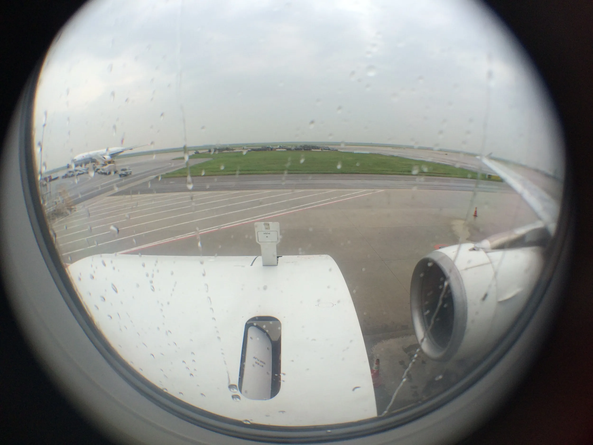 春秋航空の航空機内