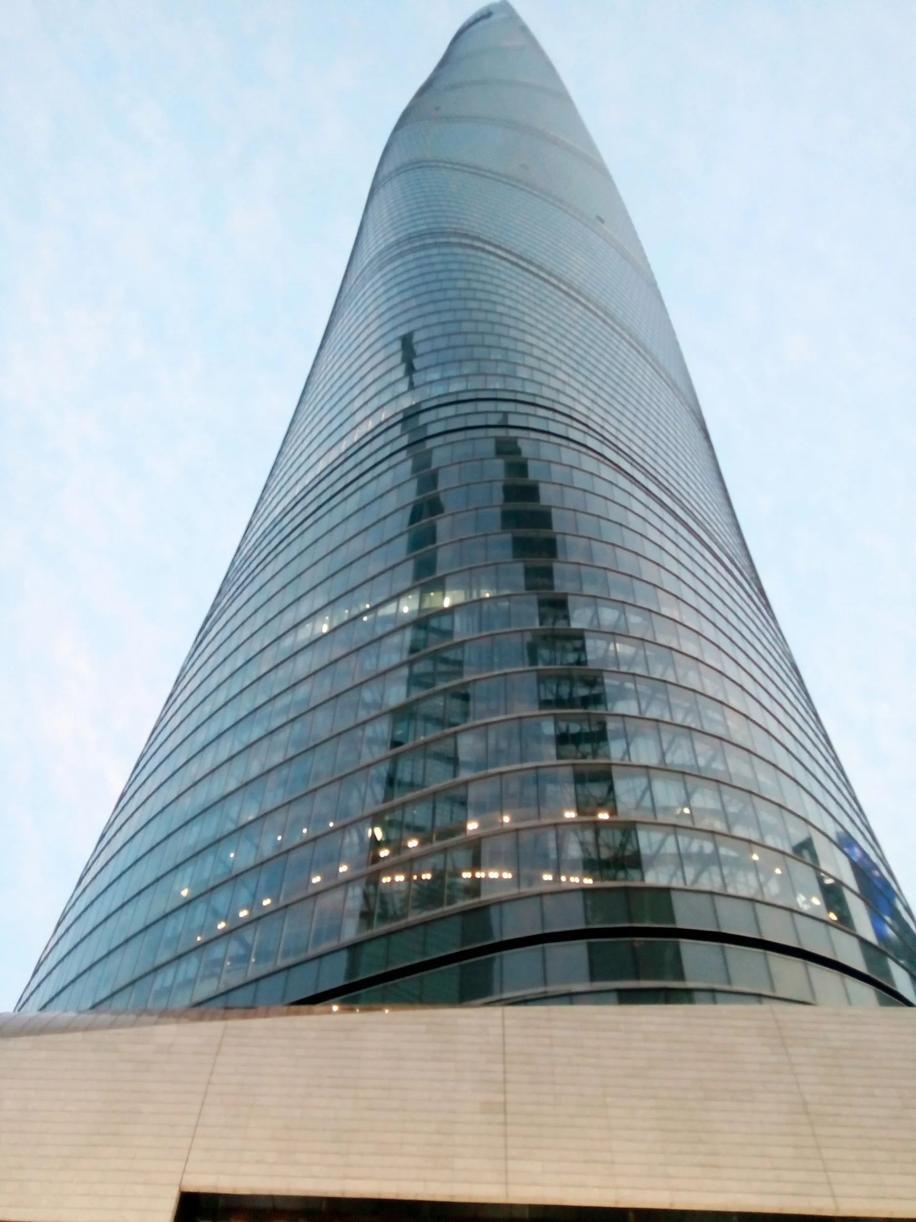 観光バスからの風景