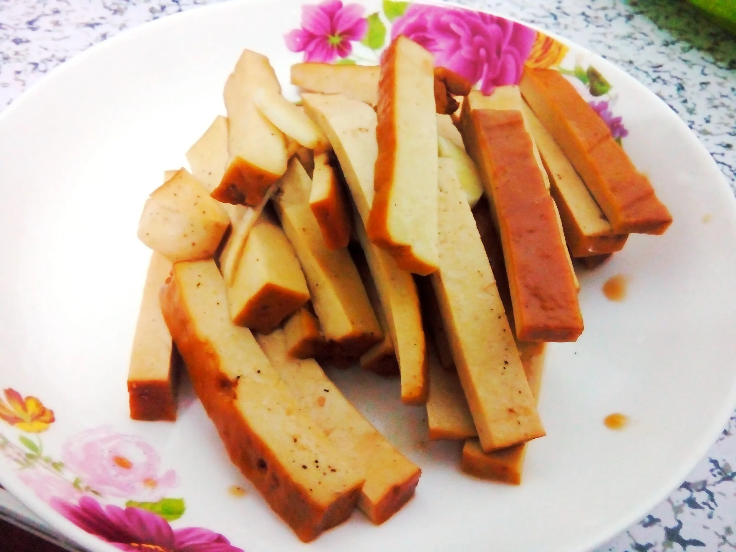 自炊の適当な豆腐料理