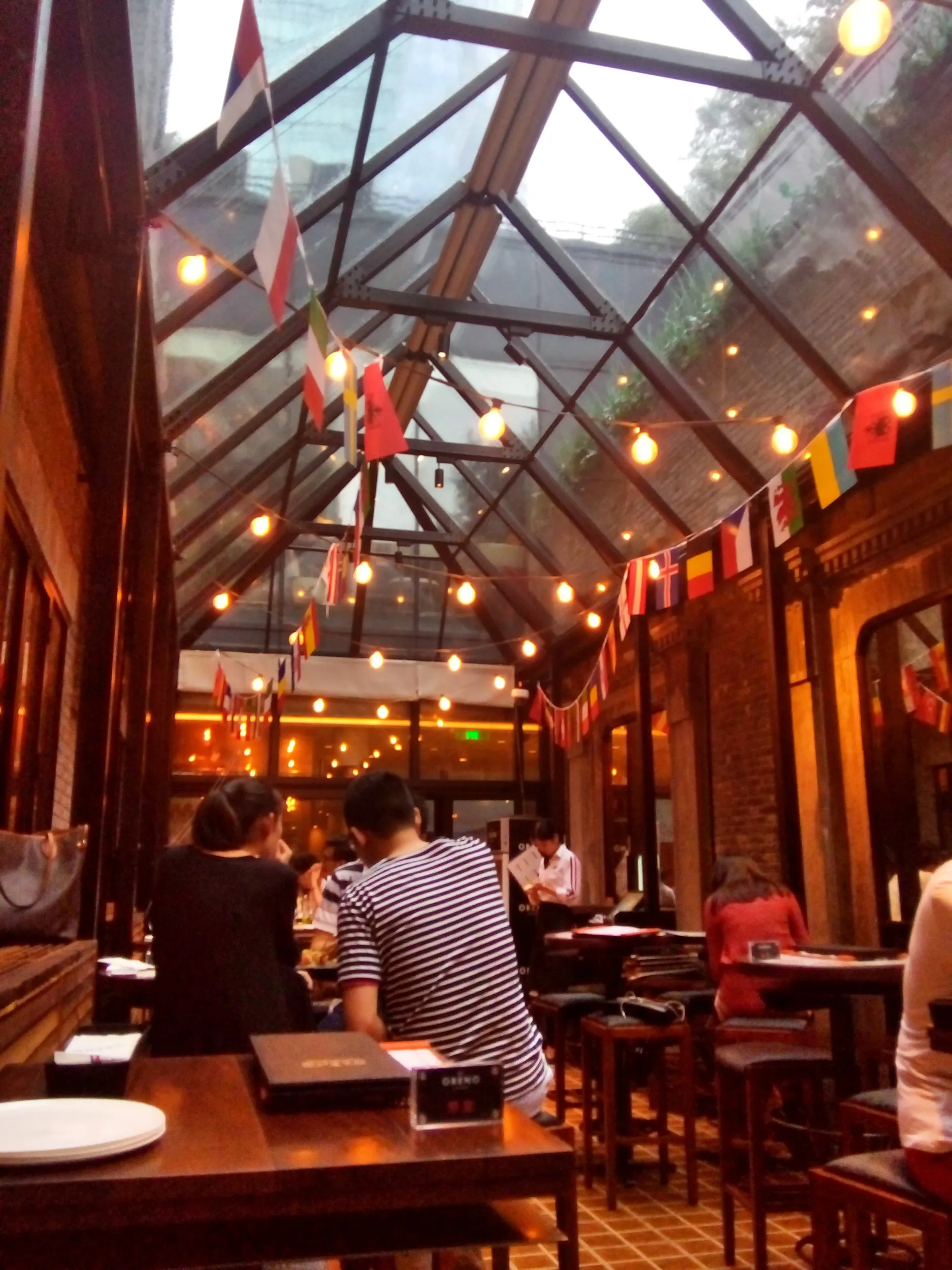 イタリアンレストランの料理