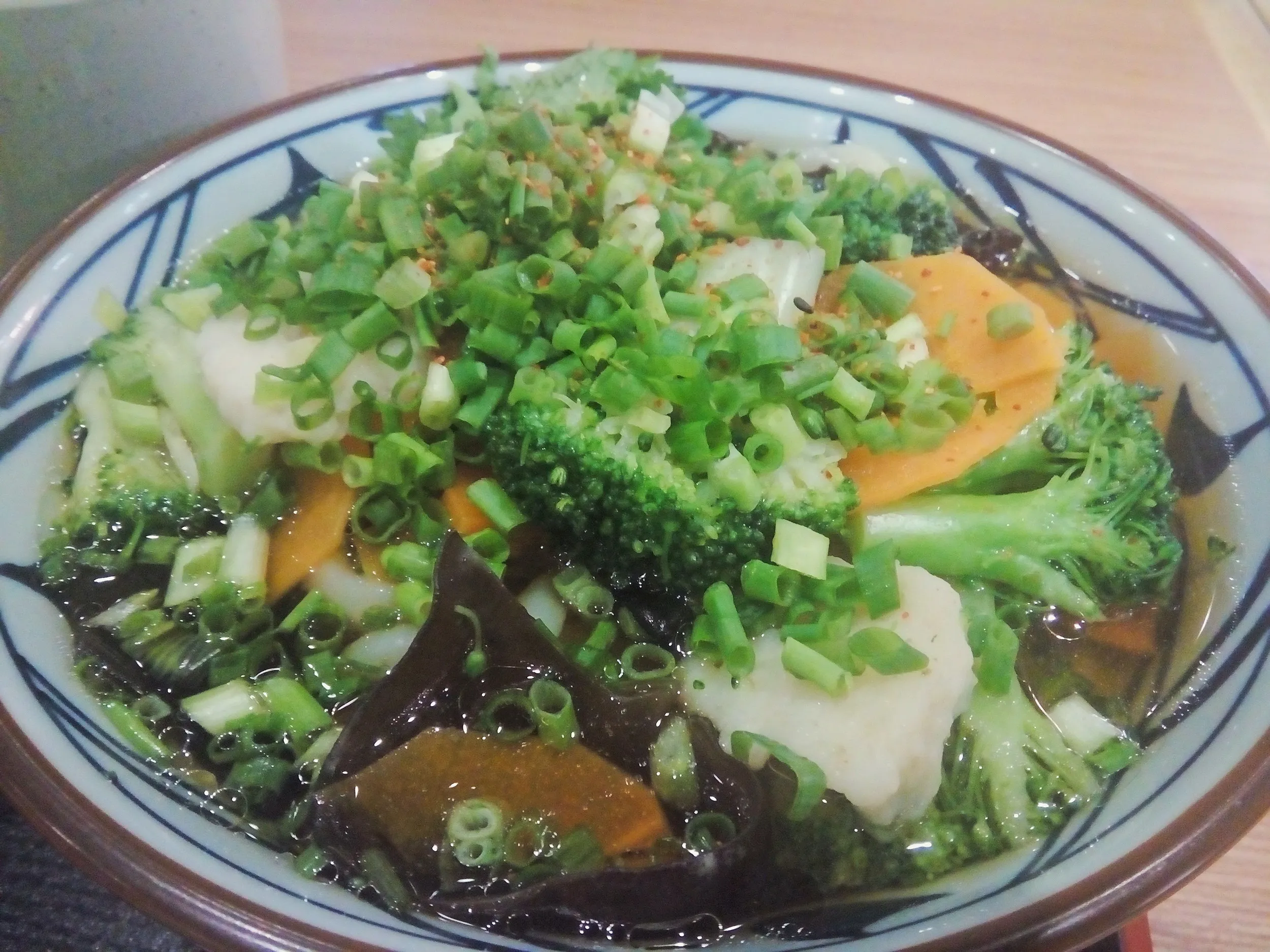 ネギもりもりのうどん