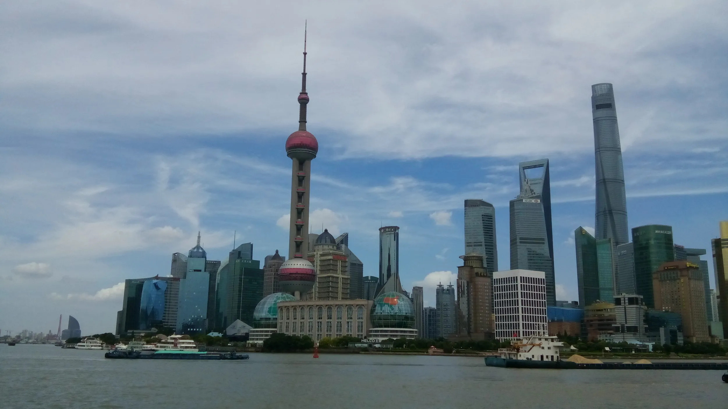 人民広場から外灘までの散歩