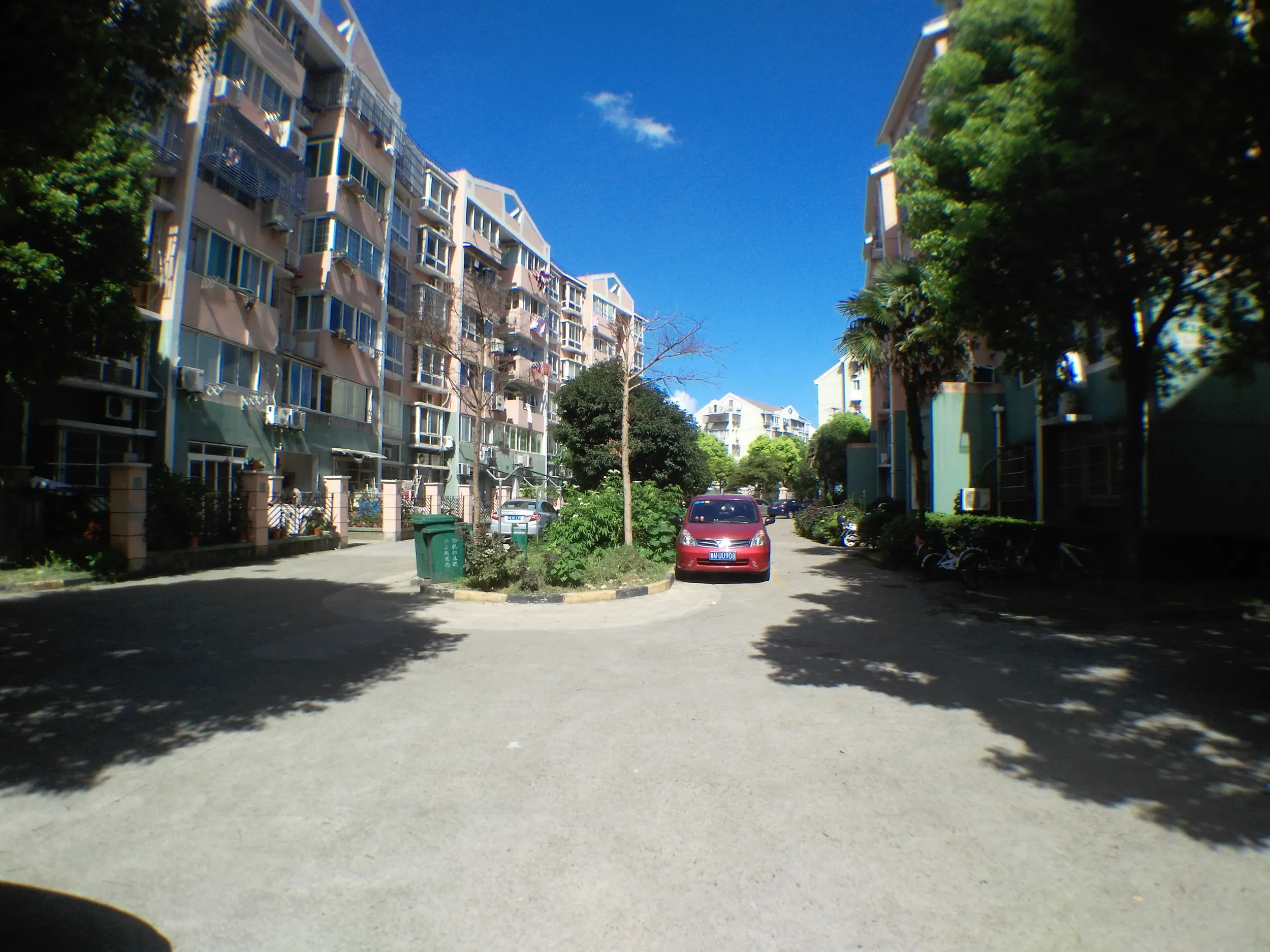 魚眼レンズでの撮影