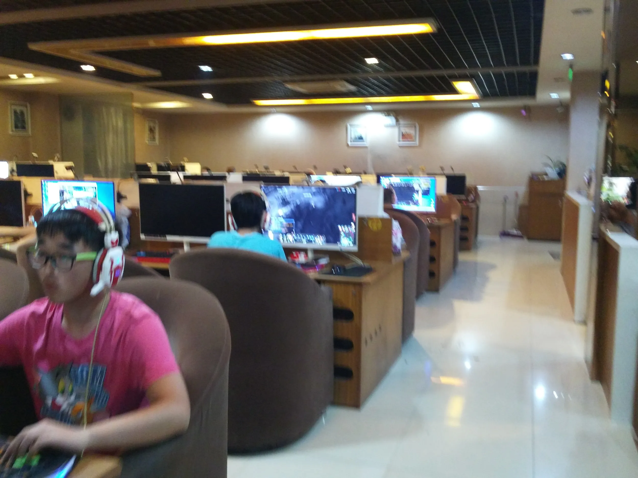 ネットカフェのPC