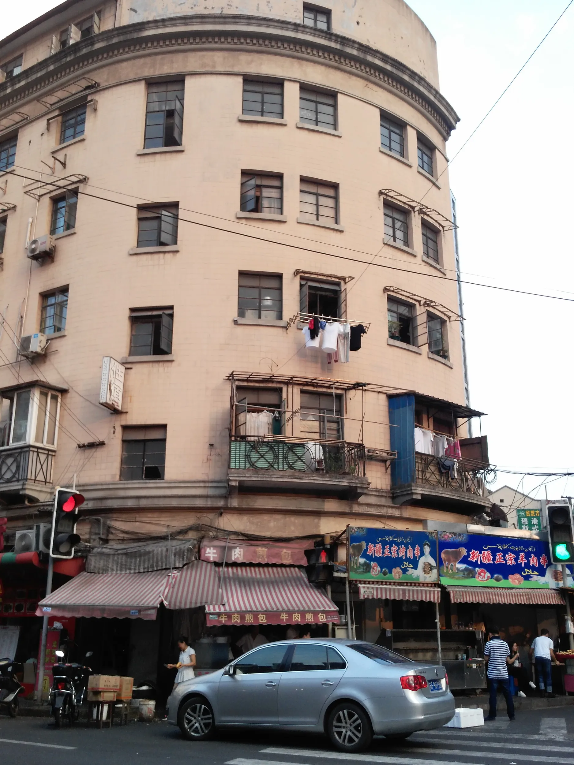 人民広場付近の散歩