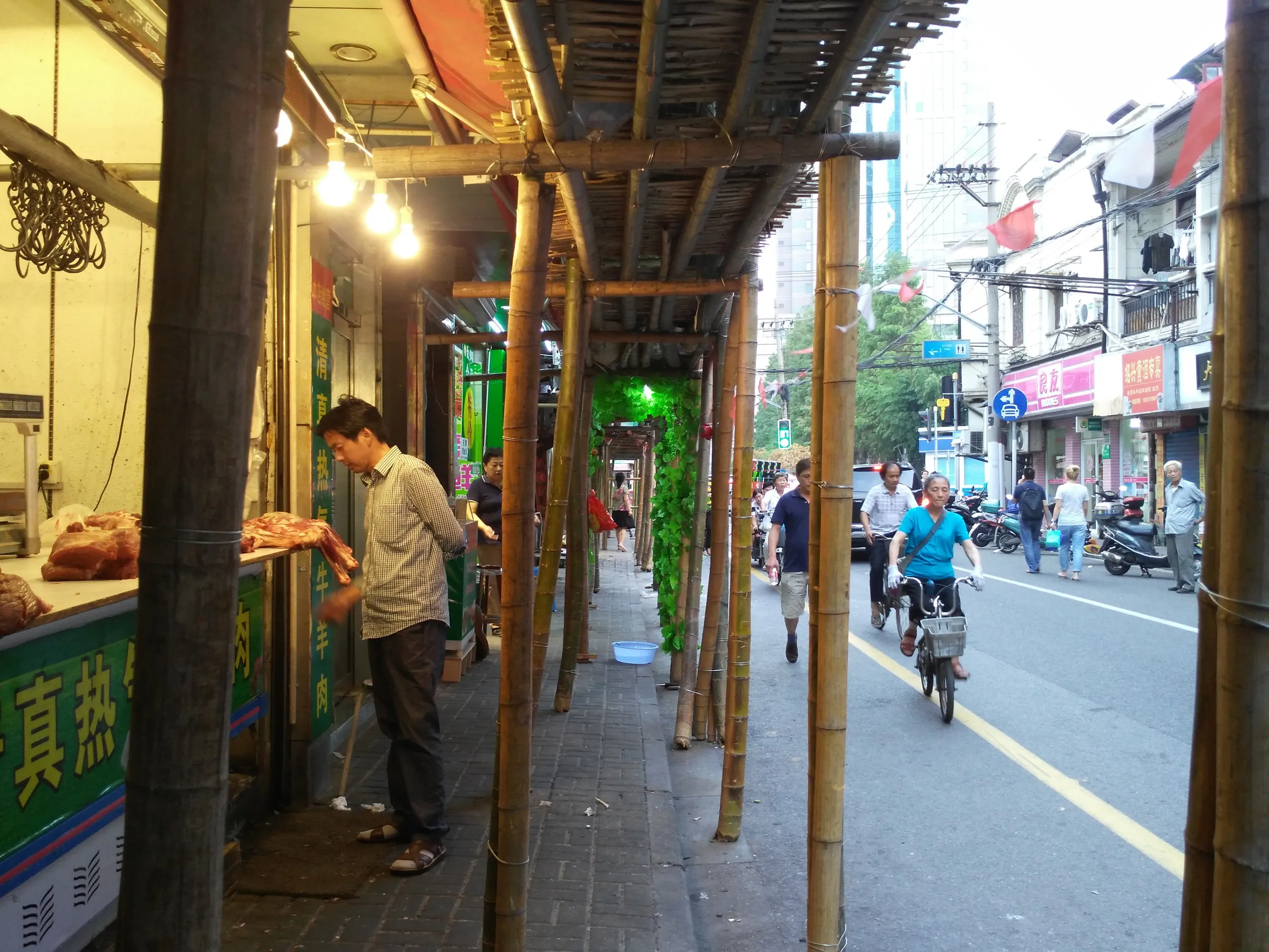 人民広場付近の散歩