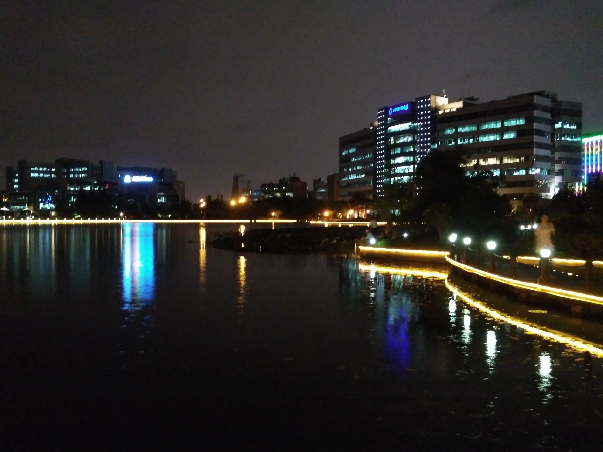 金科路付近の池でニコ生