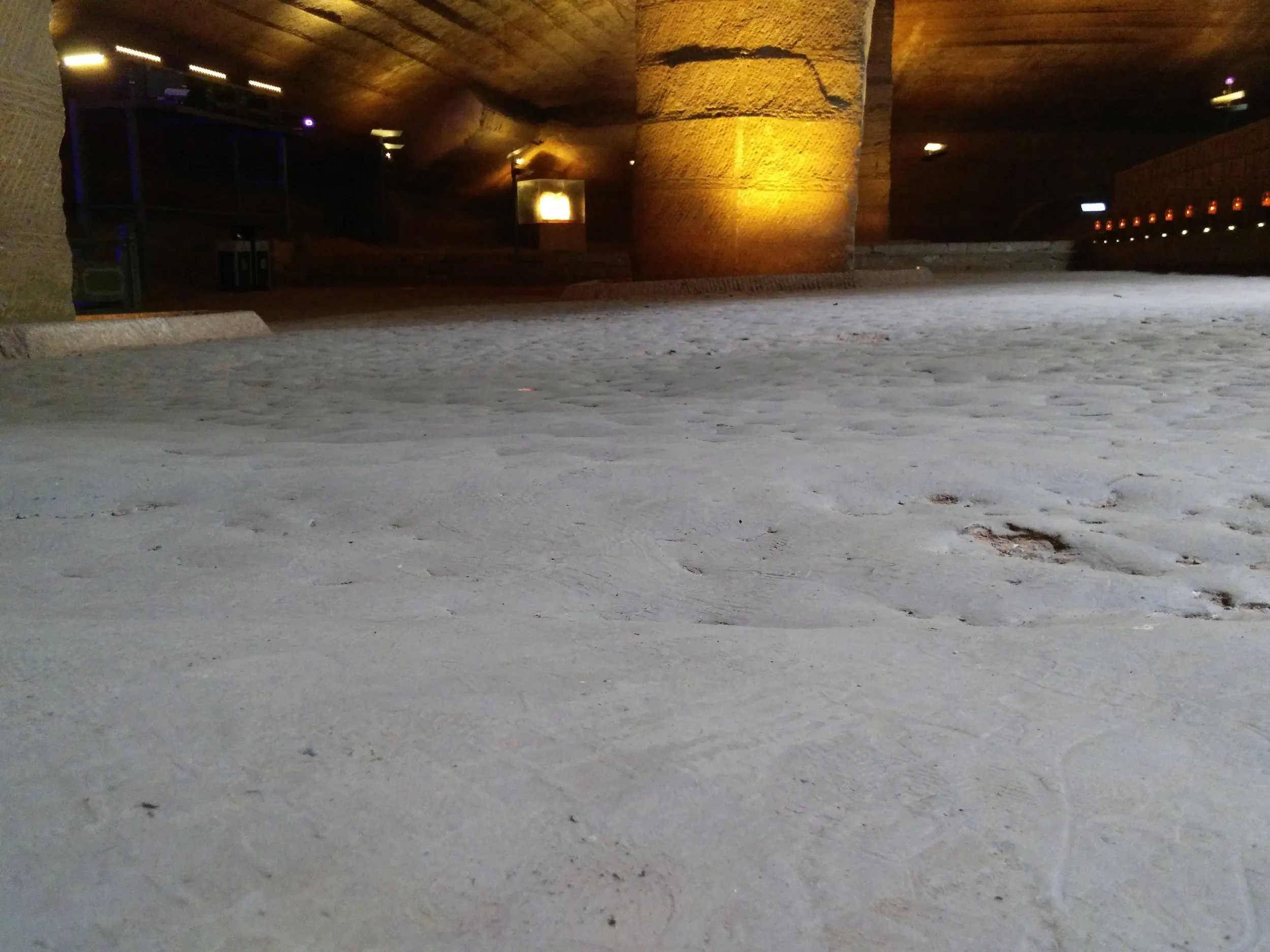 光が差し込む様子