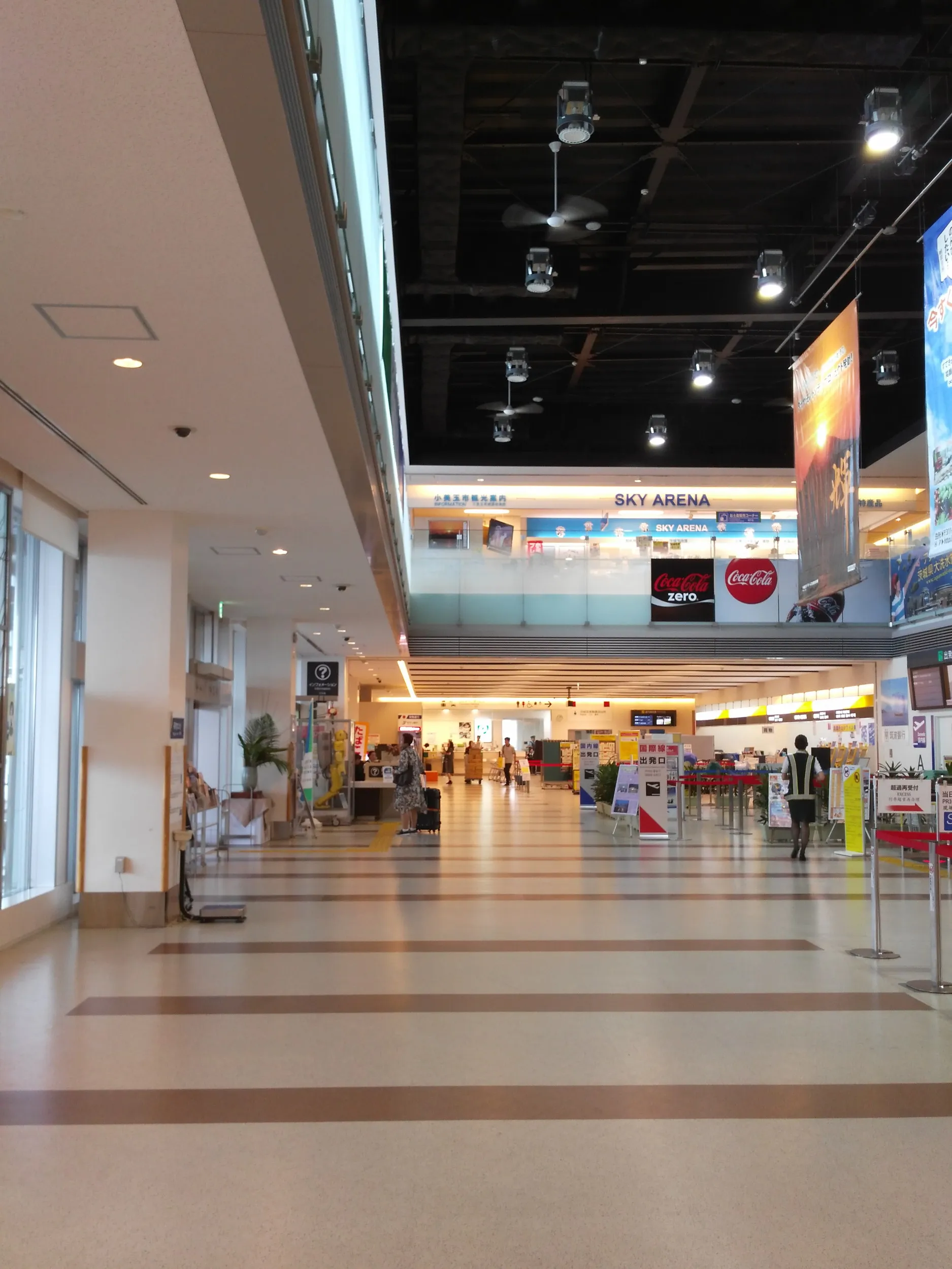 茨城空港の風景