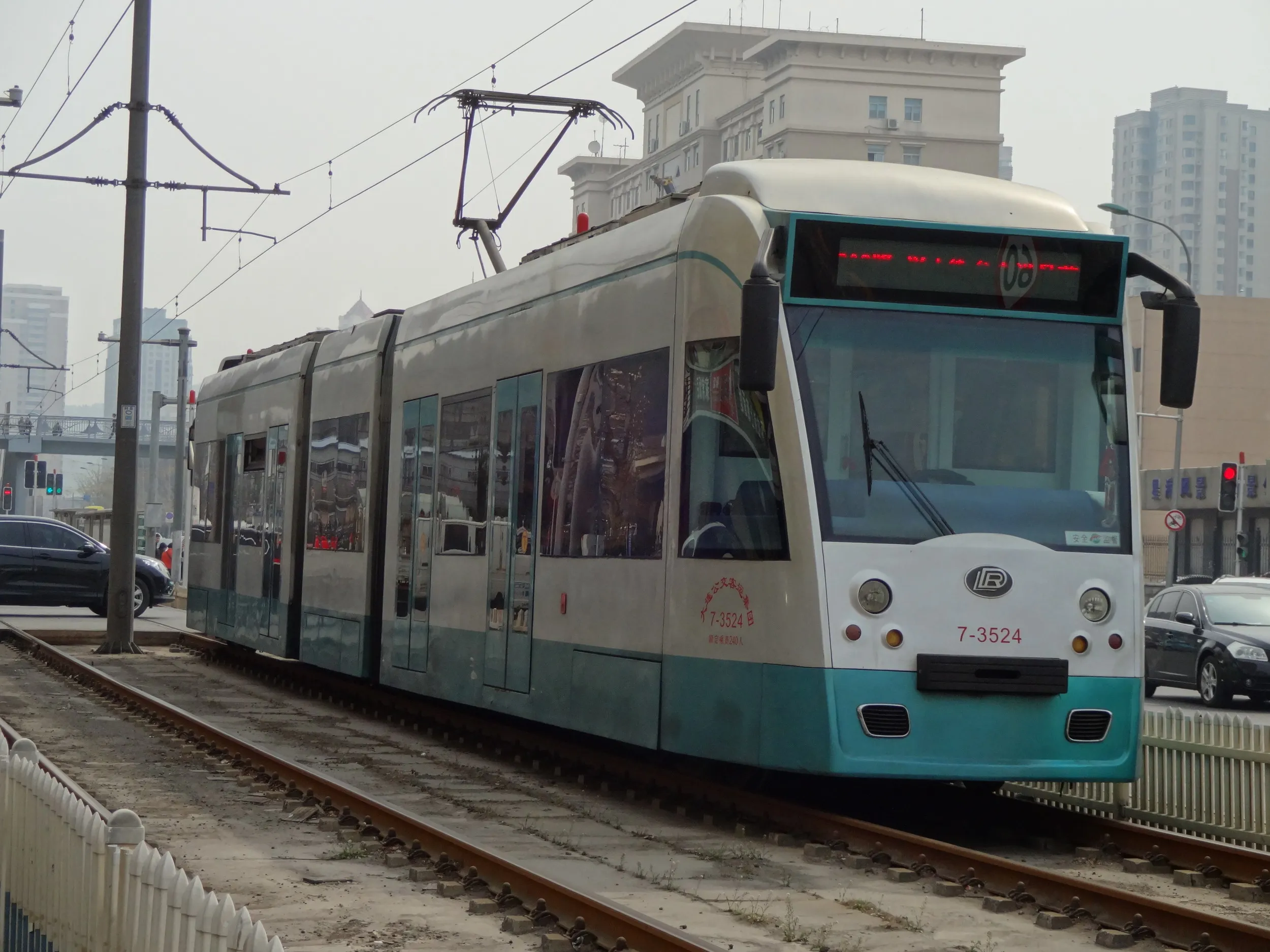 202路の路面電車