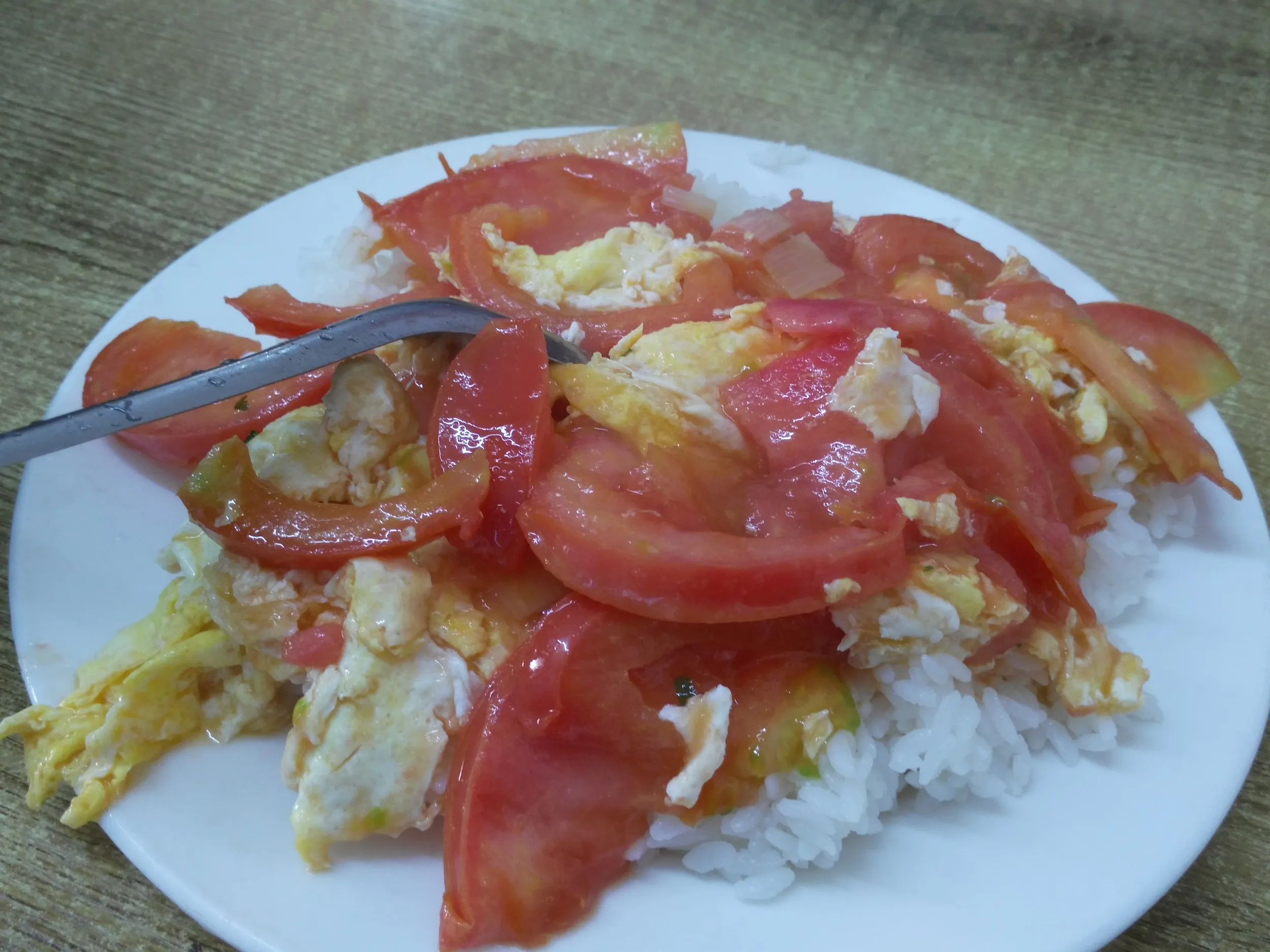 卵とトマトの炒め飯