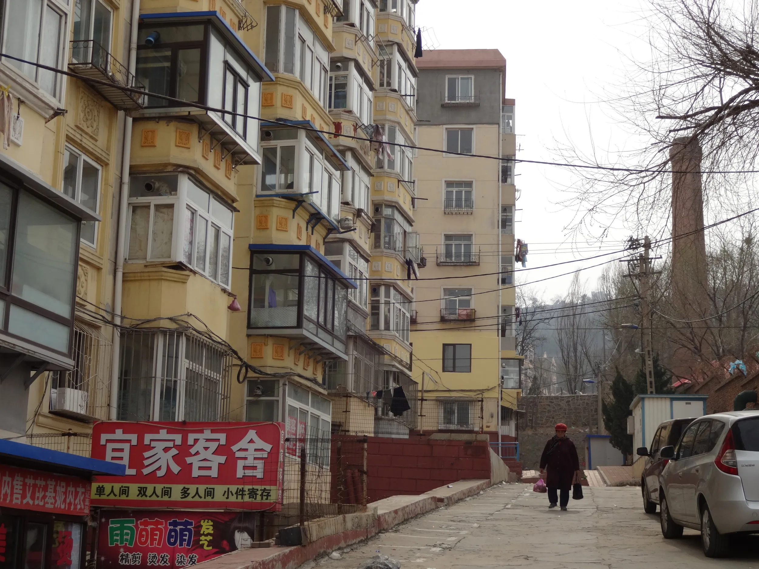 旅順の街を散歩