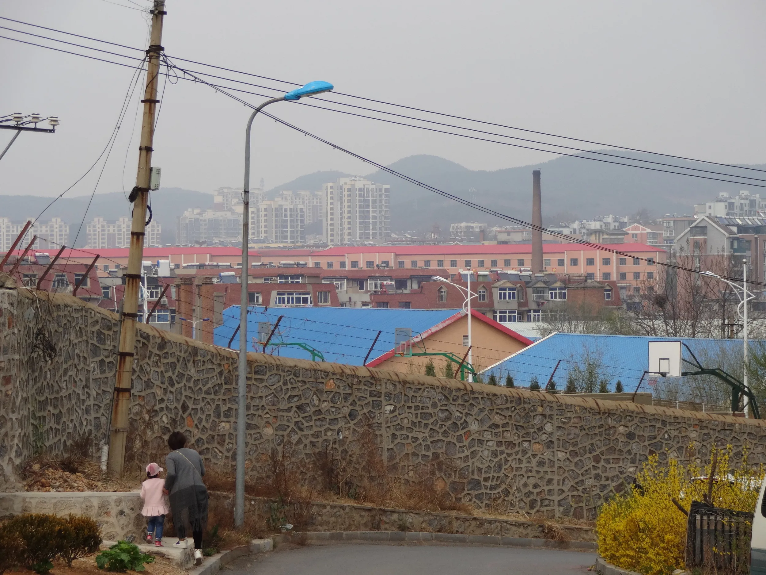 白玉山を目指す