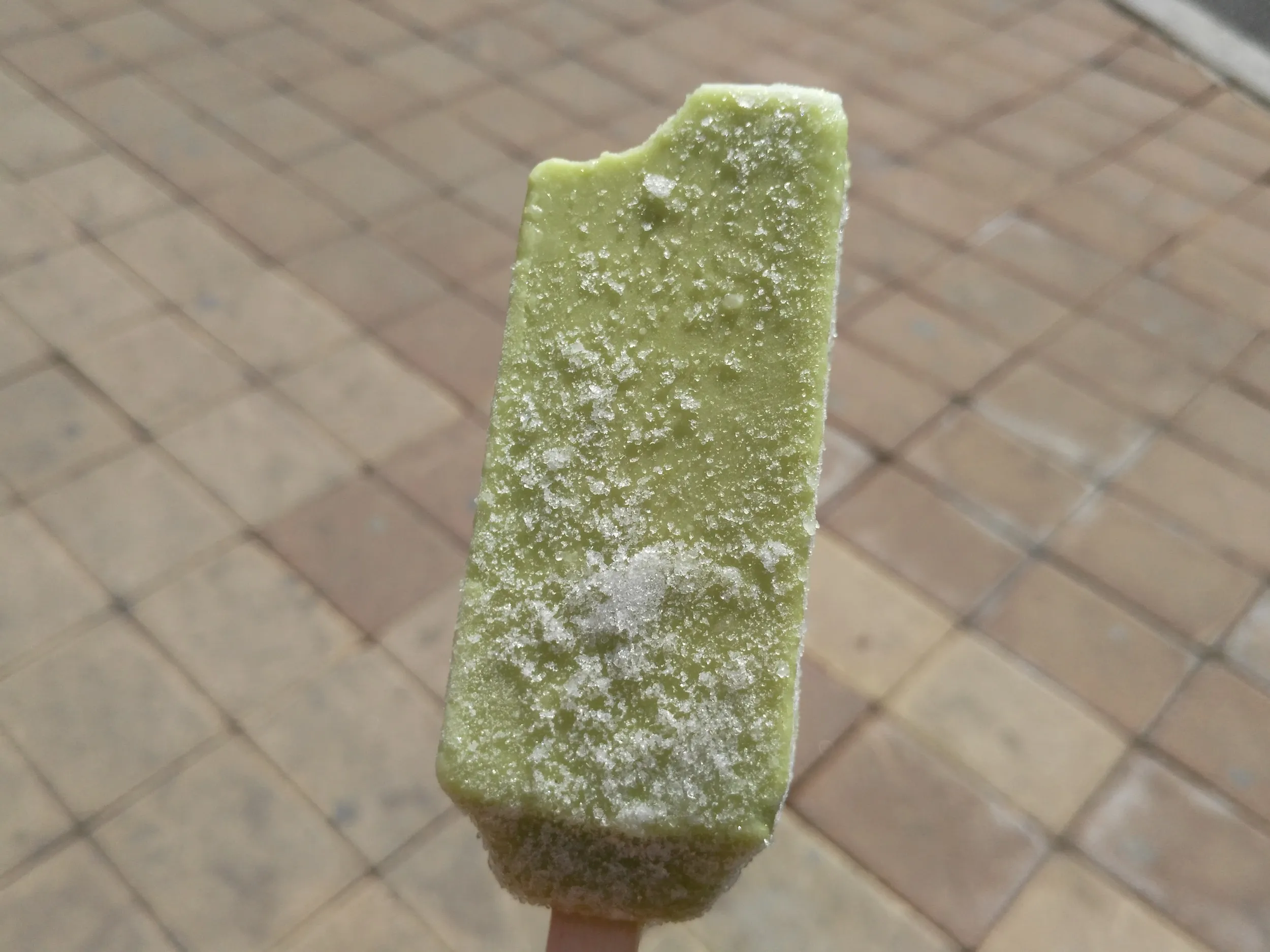 1元の緑豆アイス