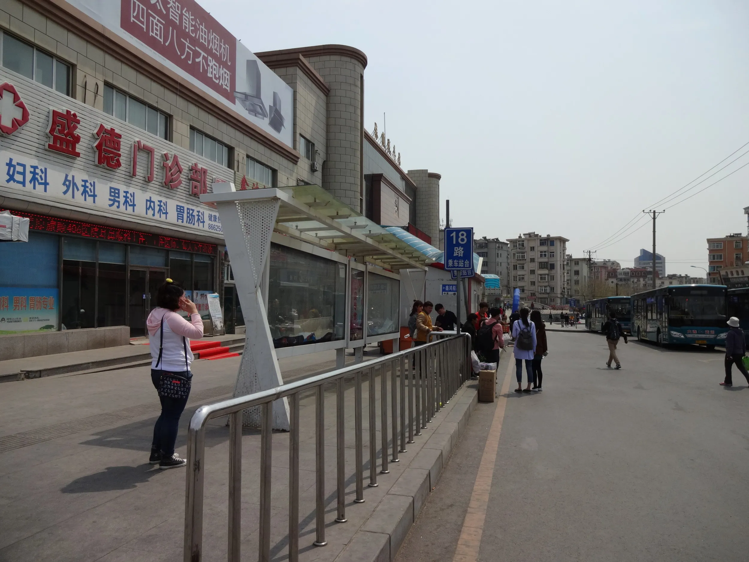 旅順バスターミナル周辺