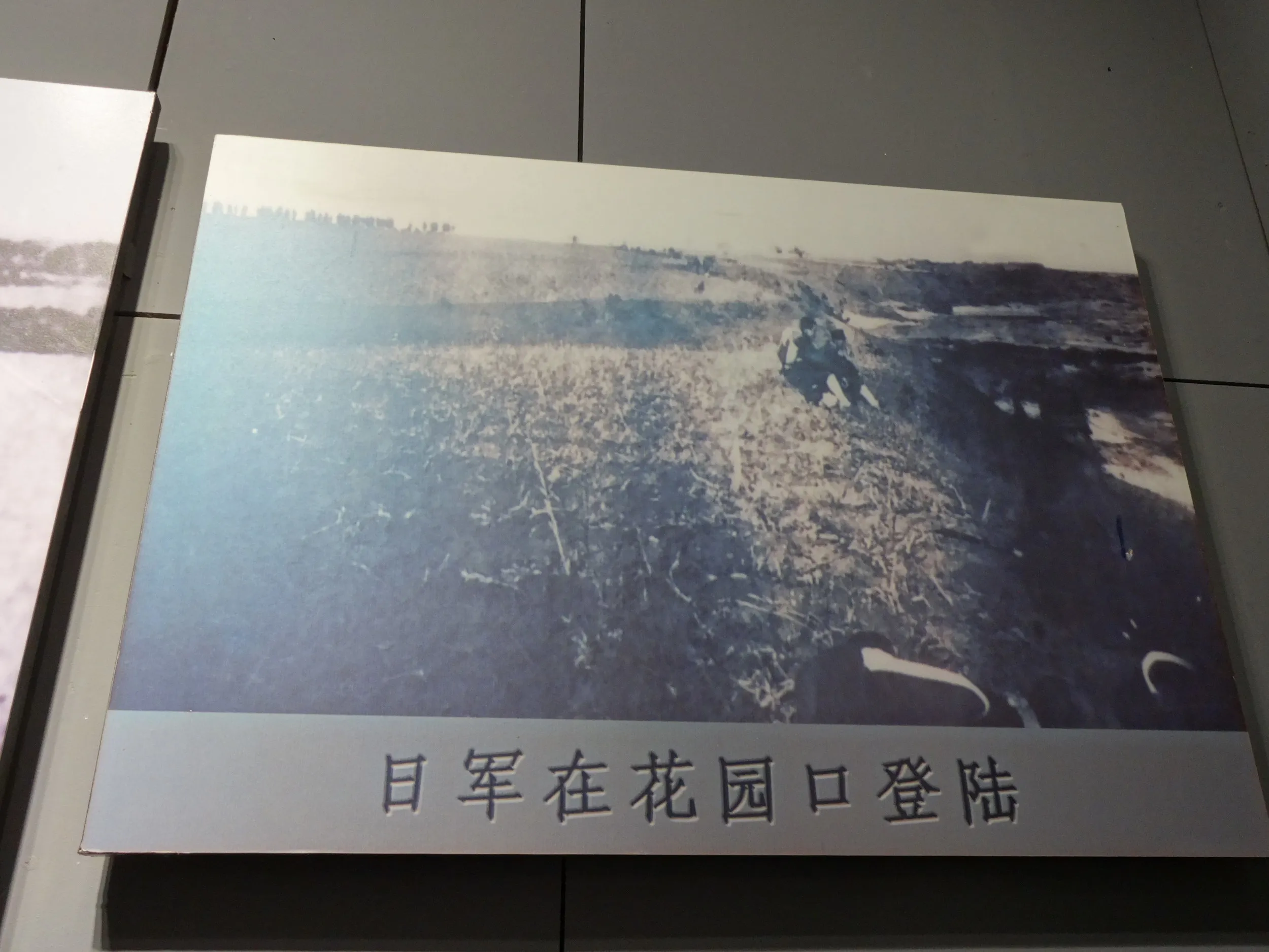 花園口から上陸する日本軍