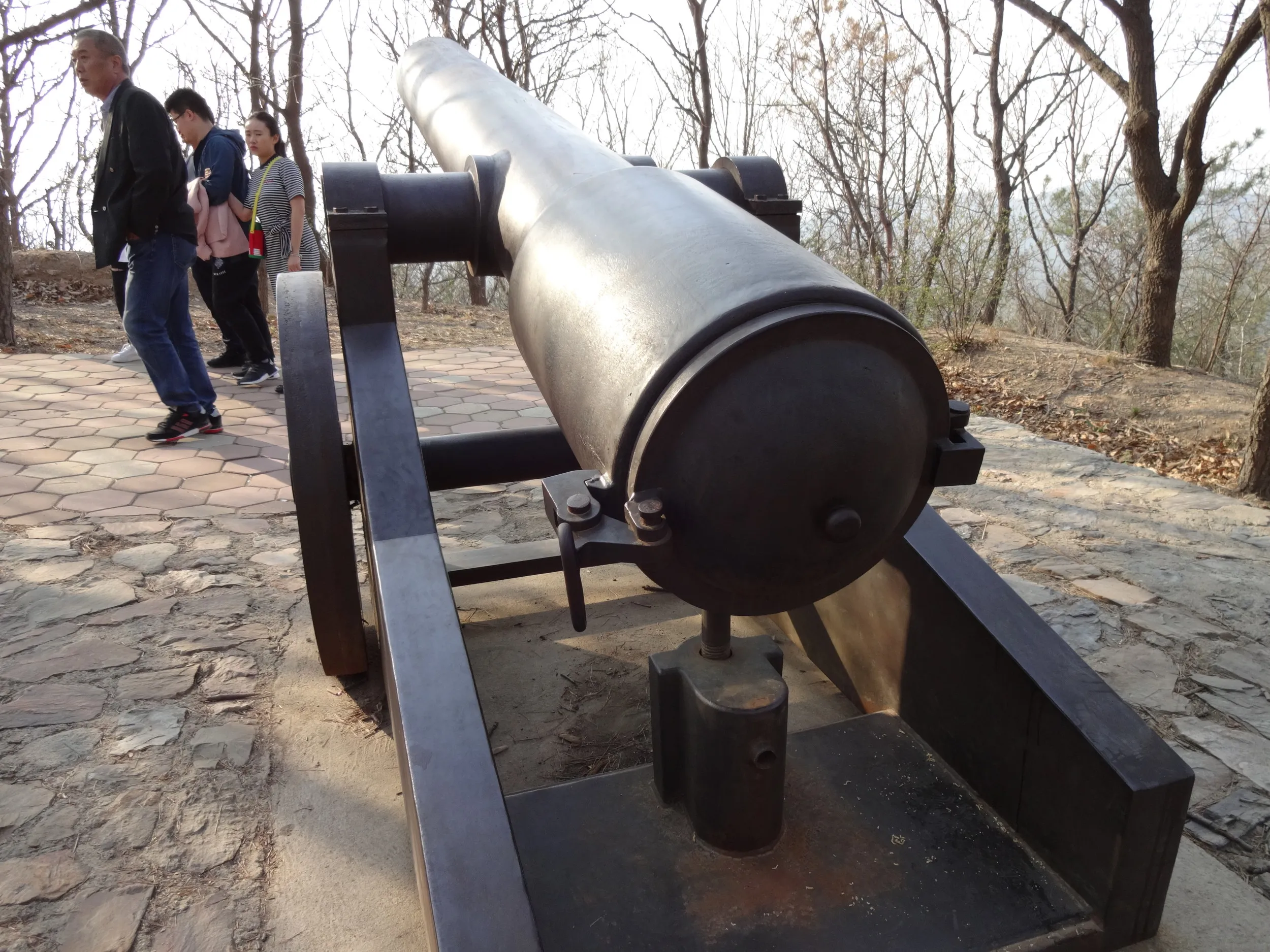 露西亜のカノン砲の後ろ側