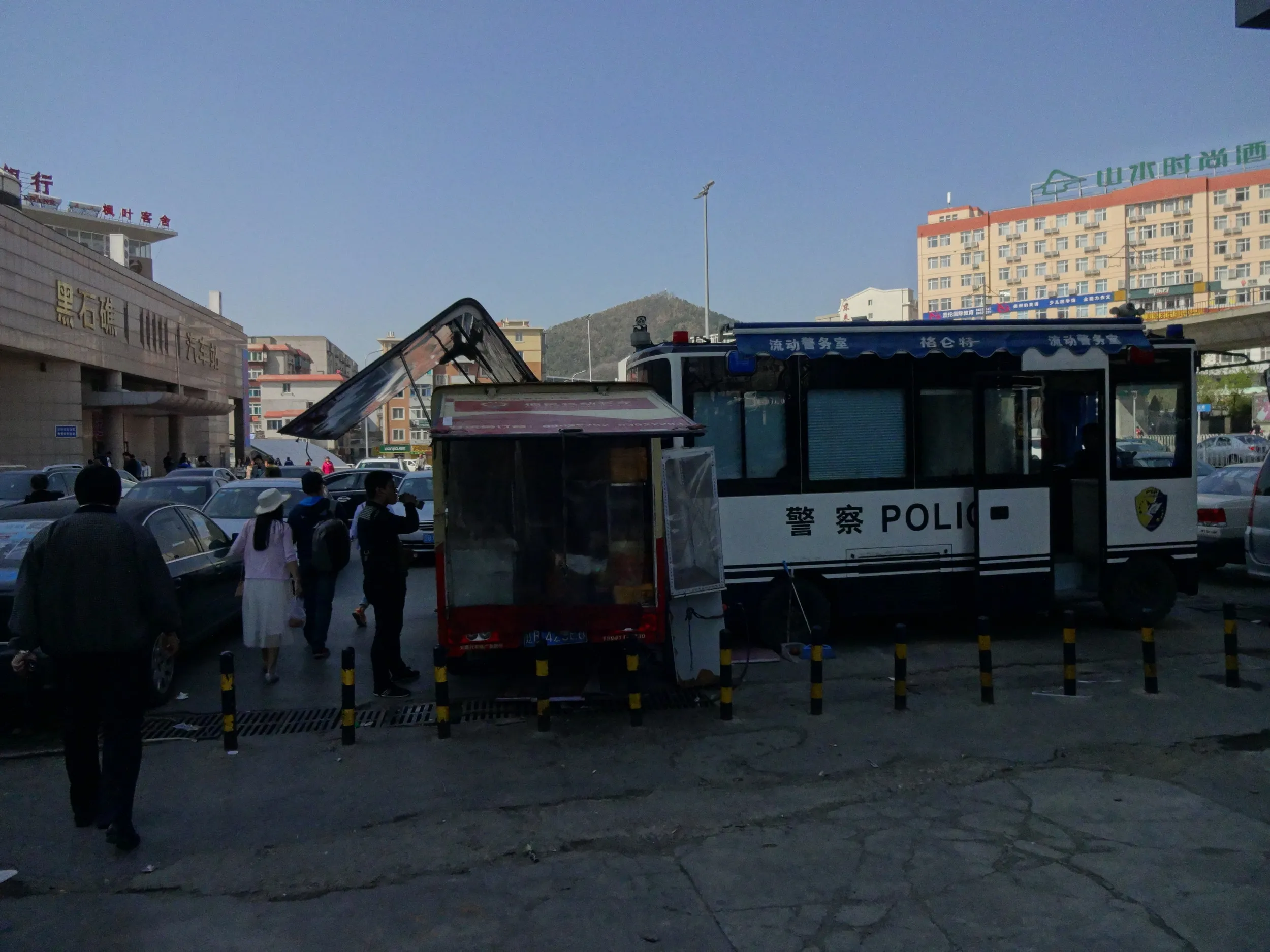 黒石礁バスターミナル周辺