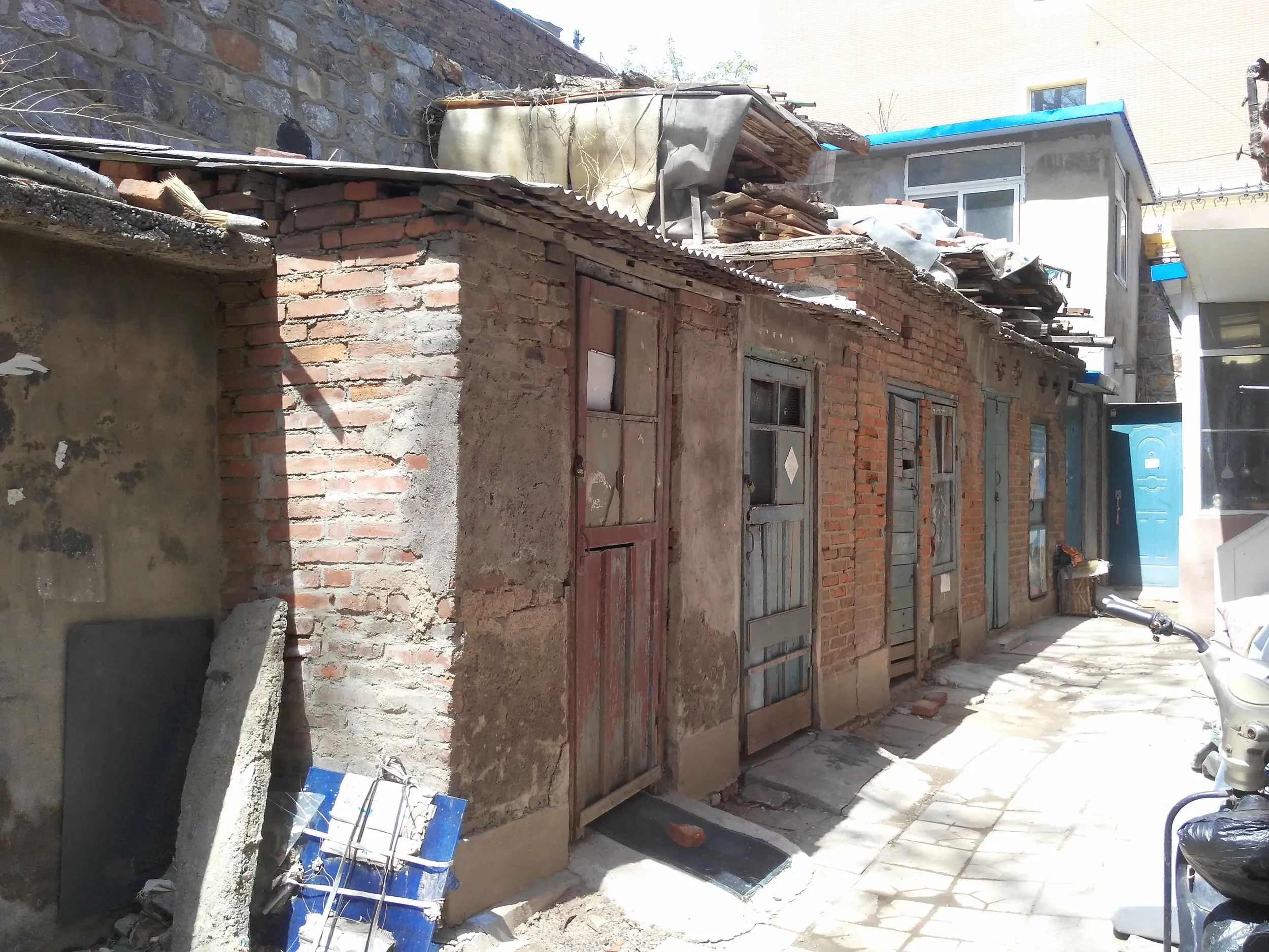 古いレンガの建物