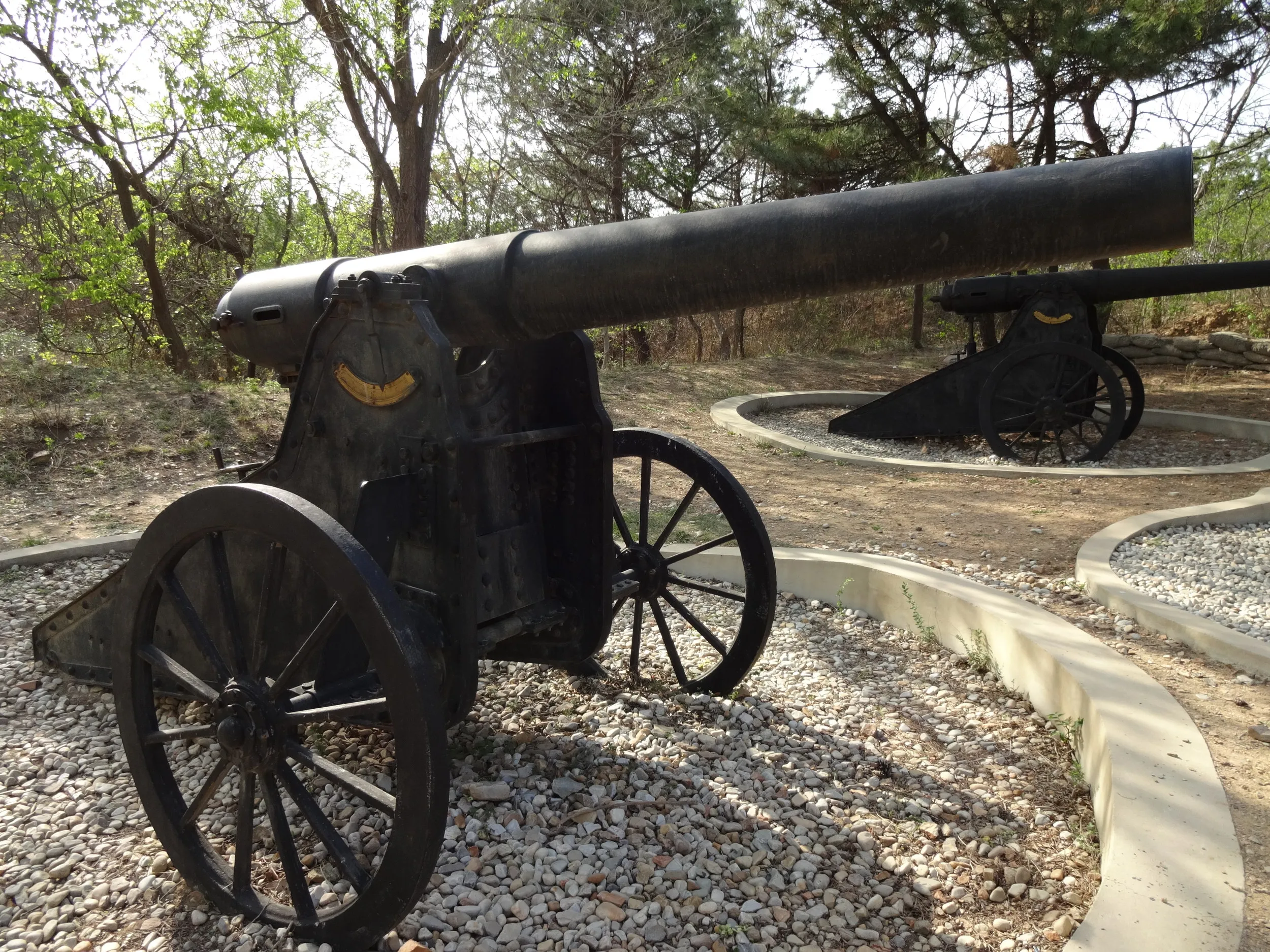 分度器付きのカノン砲