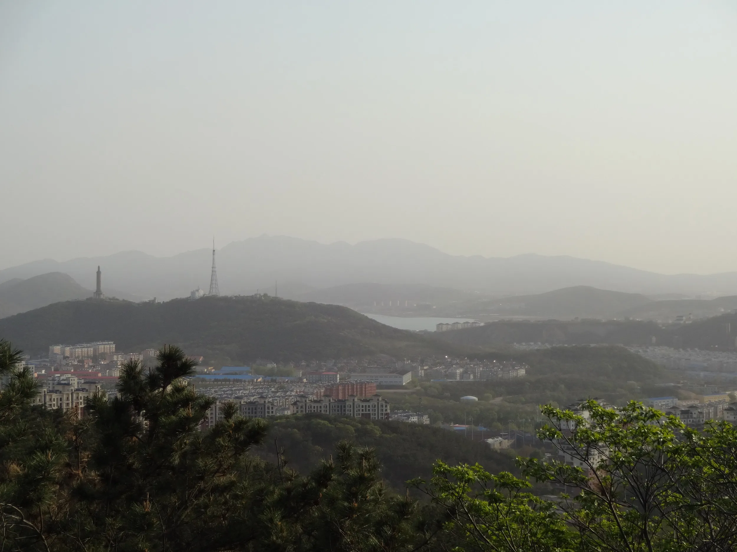 望台砲台からの風景