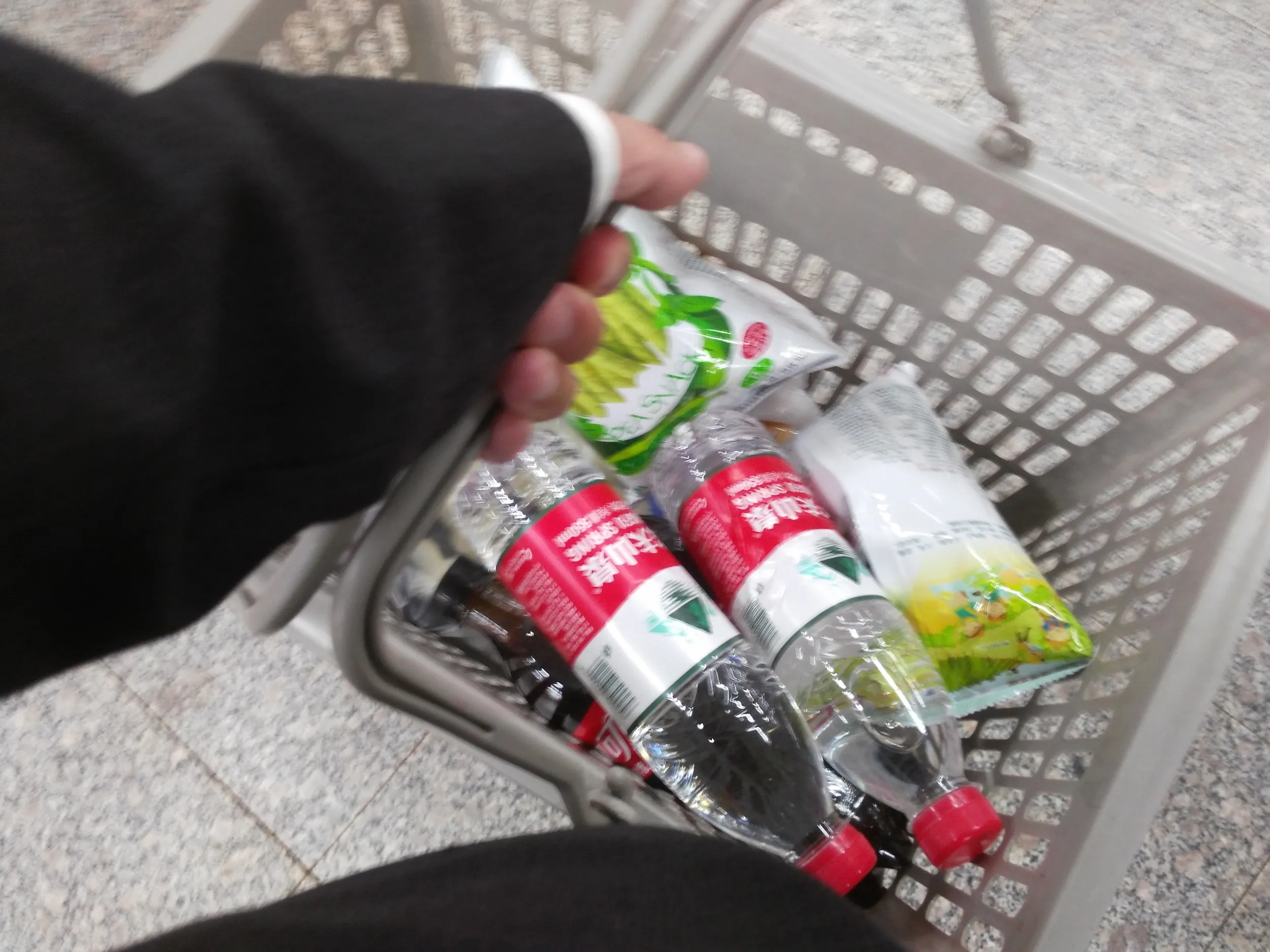 黒石礁へ買い出し