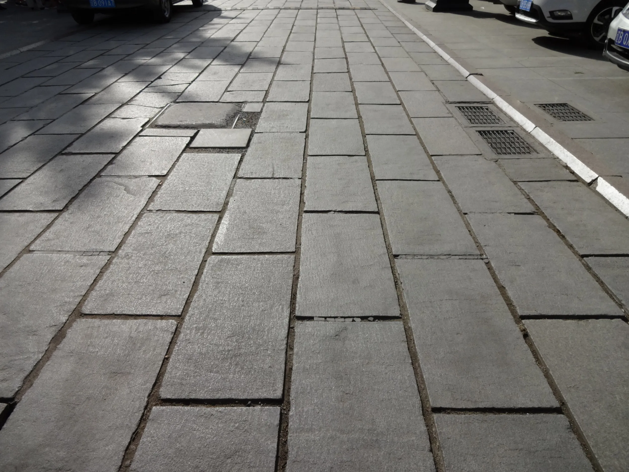 整備された通り