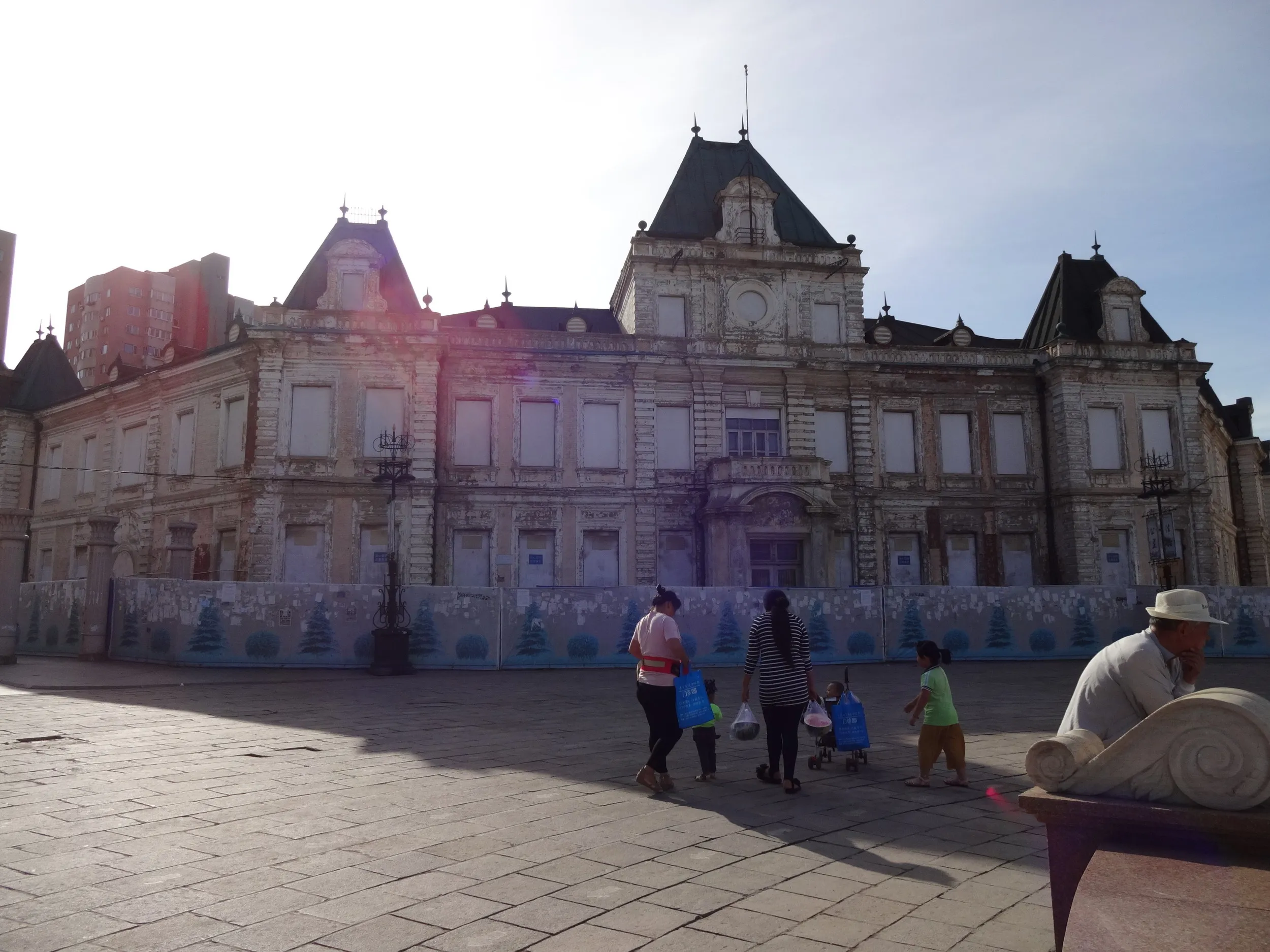 帝政ロシアの大連市政庁跡