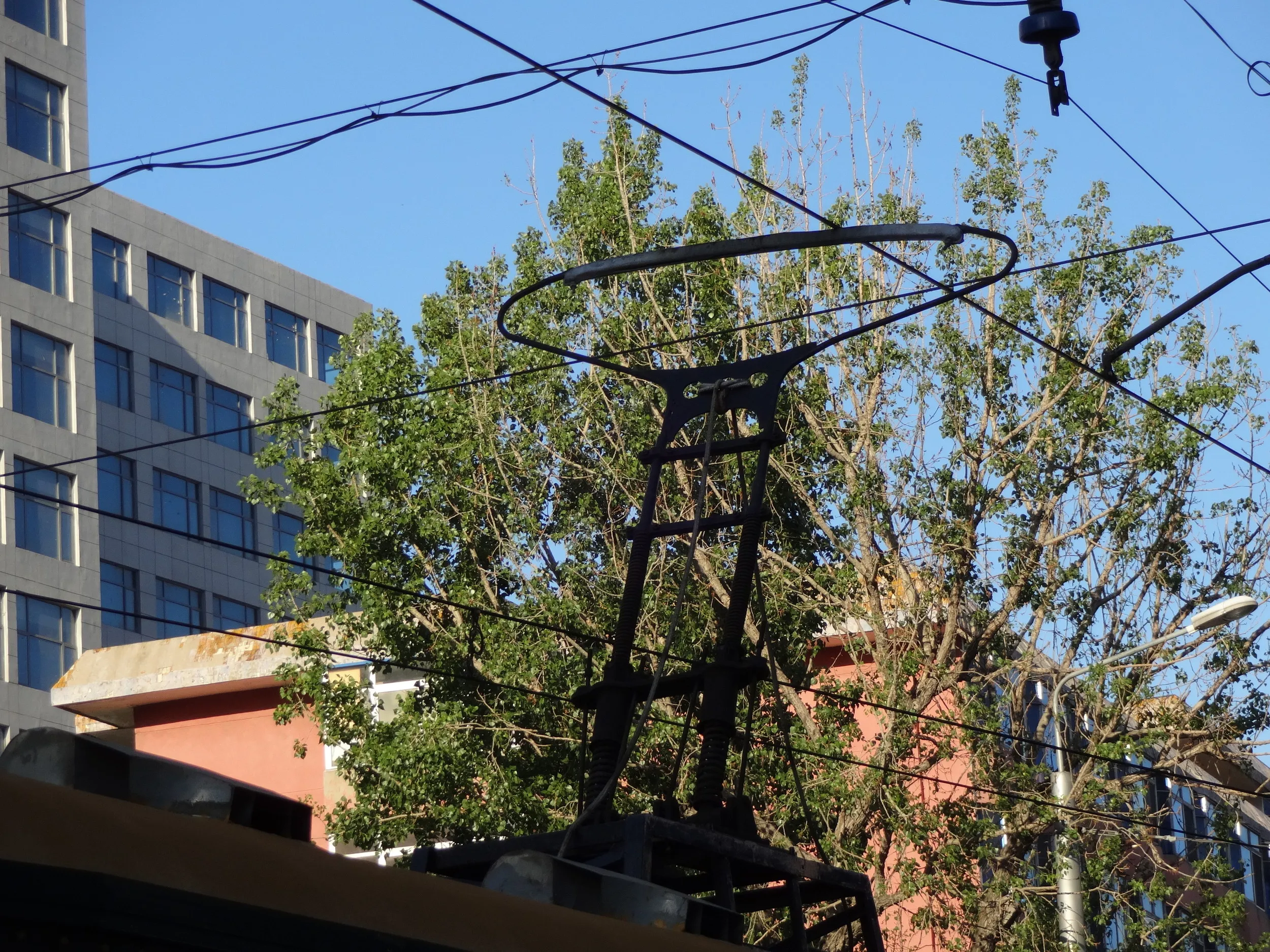 201路の路面電車