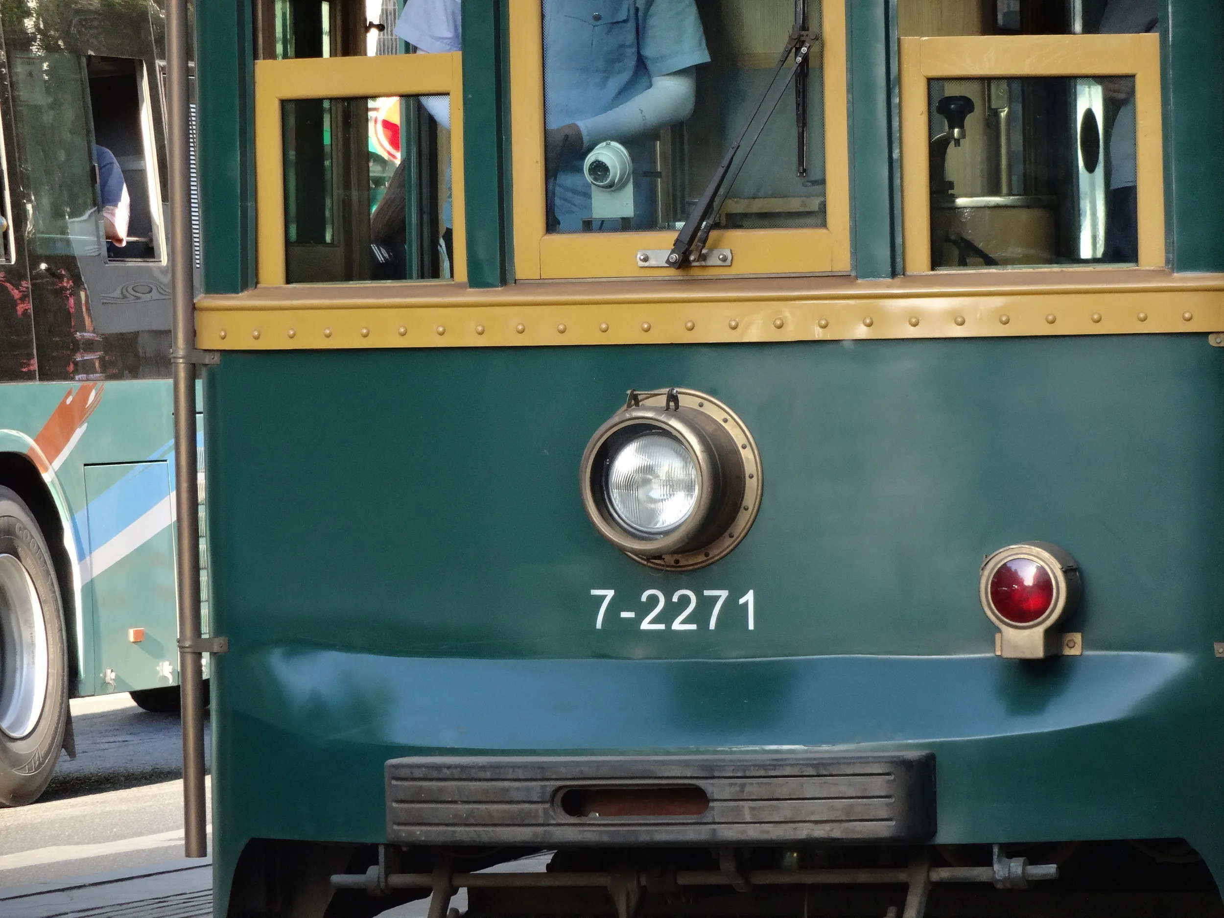 201路の路面電車