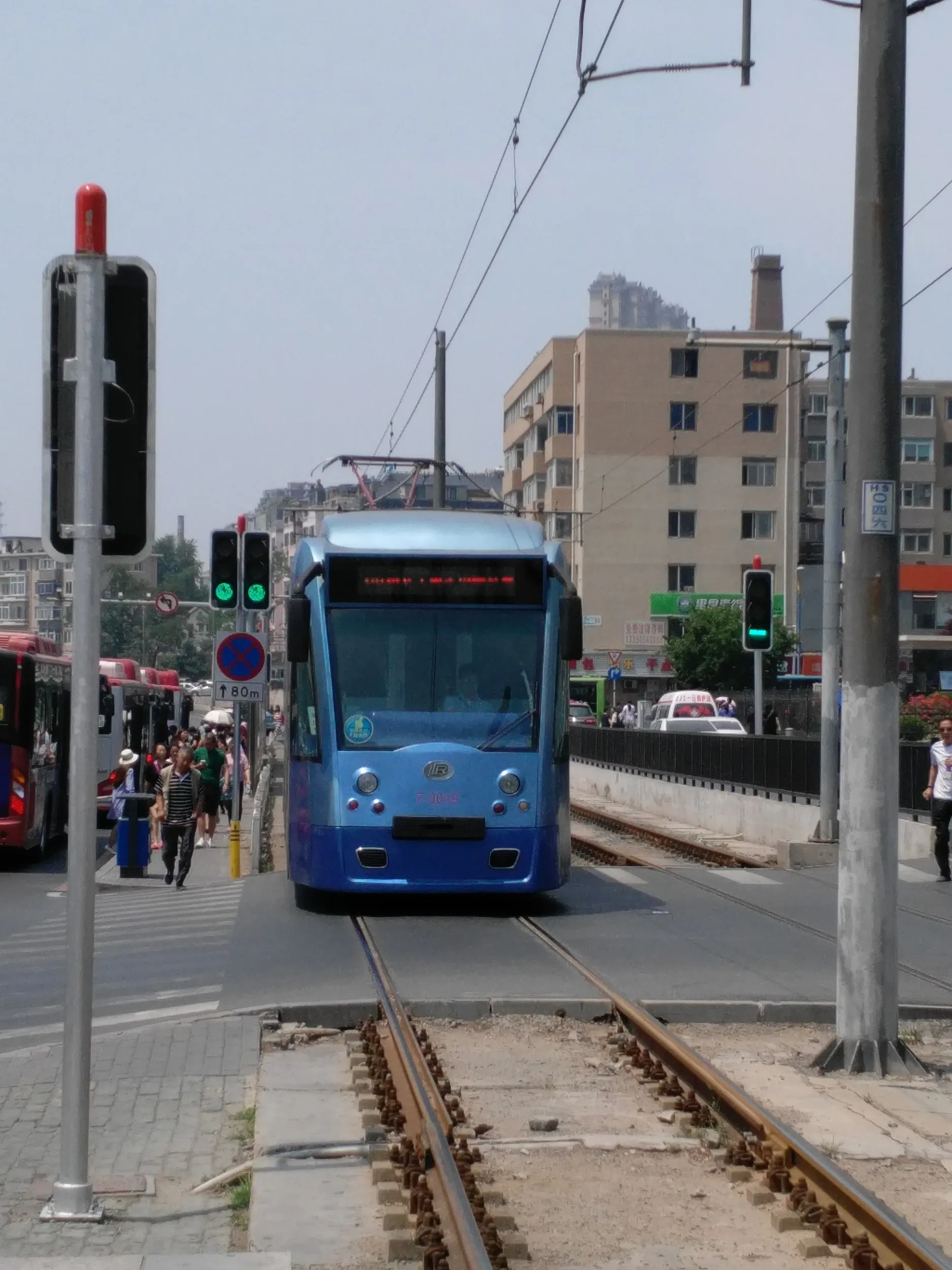 202路の路面電車