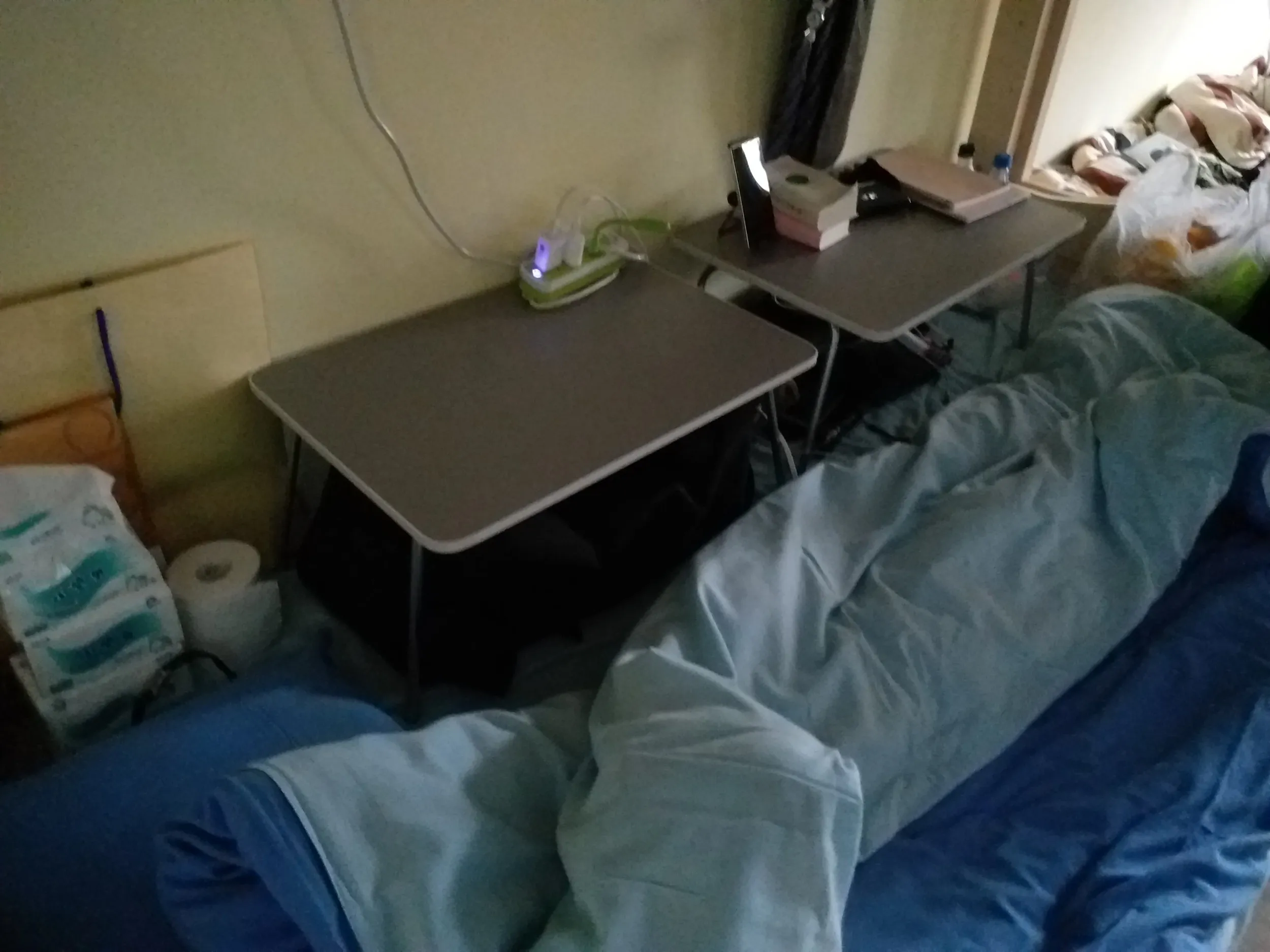 ユースホステルの部屋