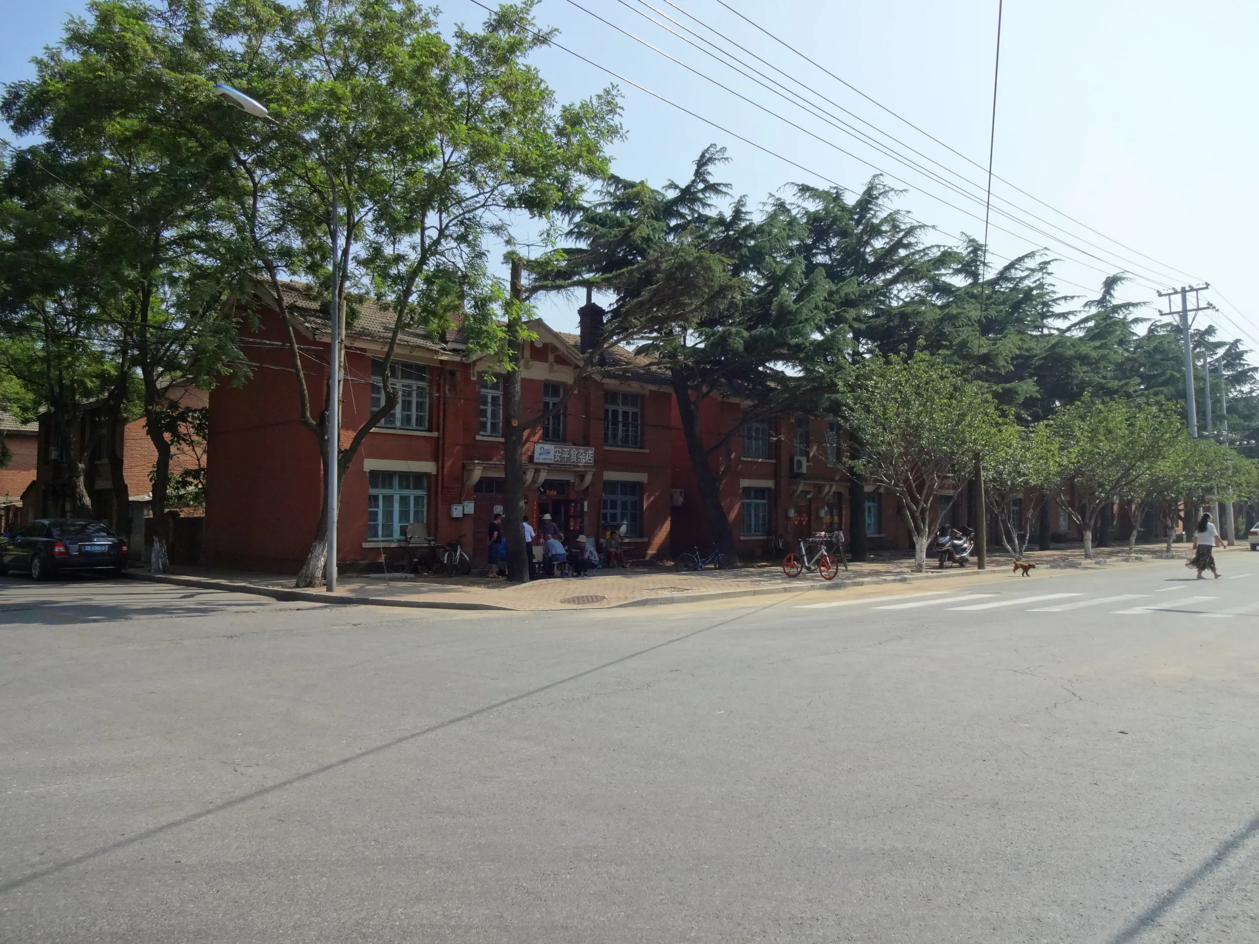 旅順の文化街～中央大街付近