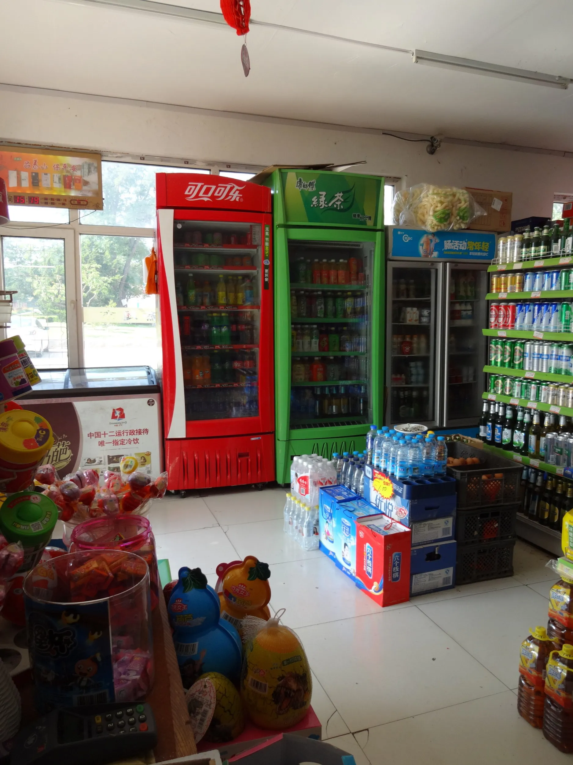 中央大街付近のスーパー