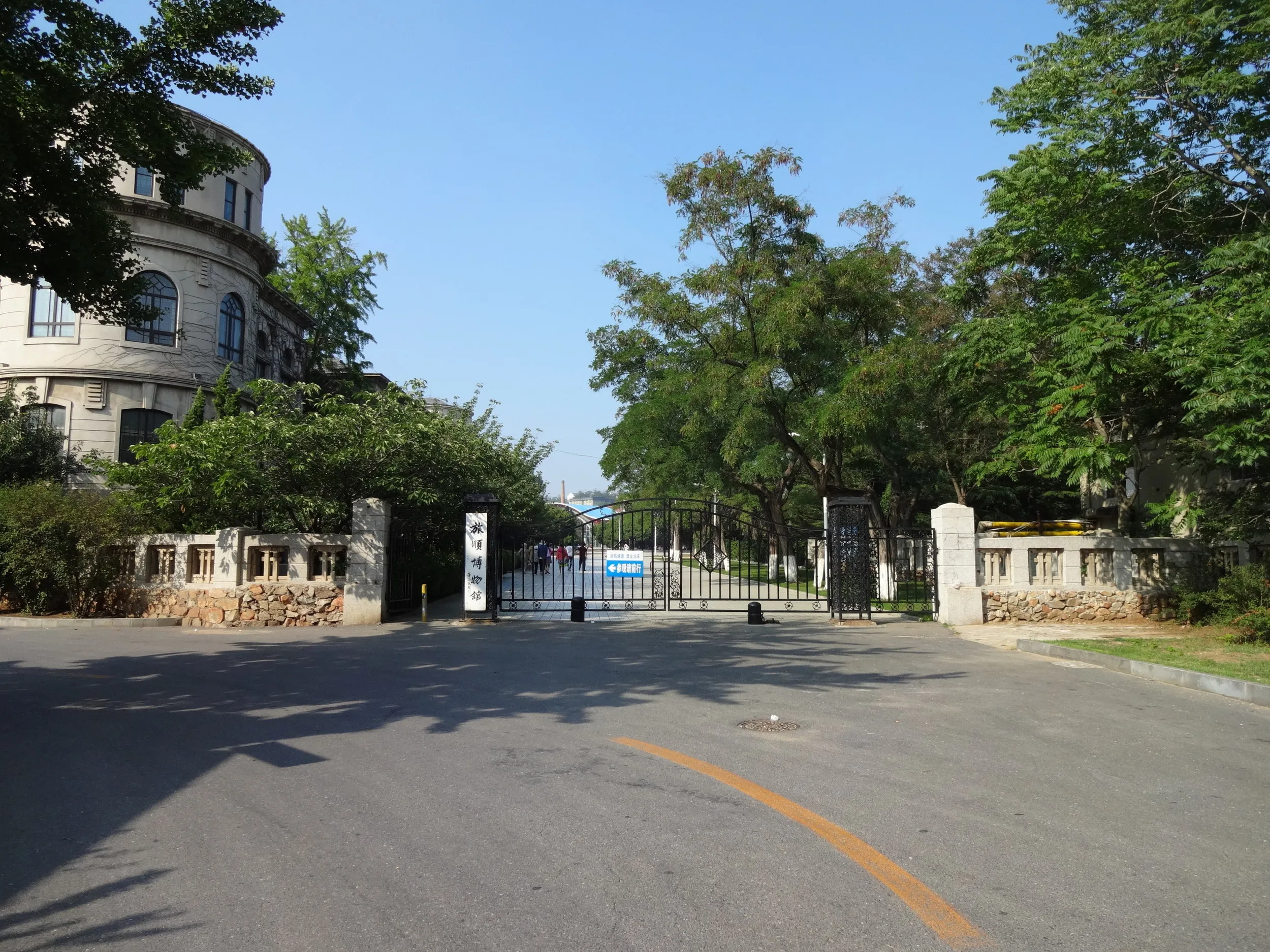 旅順博物館付近