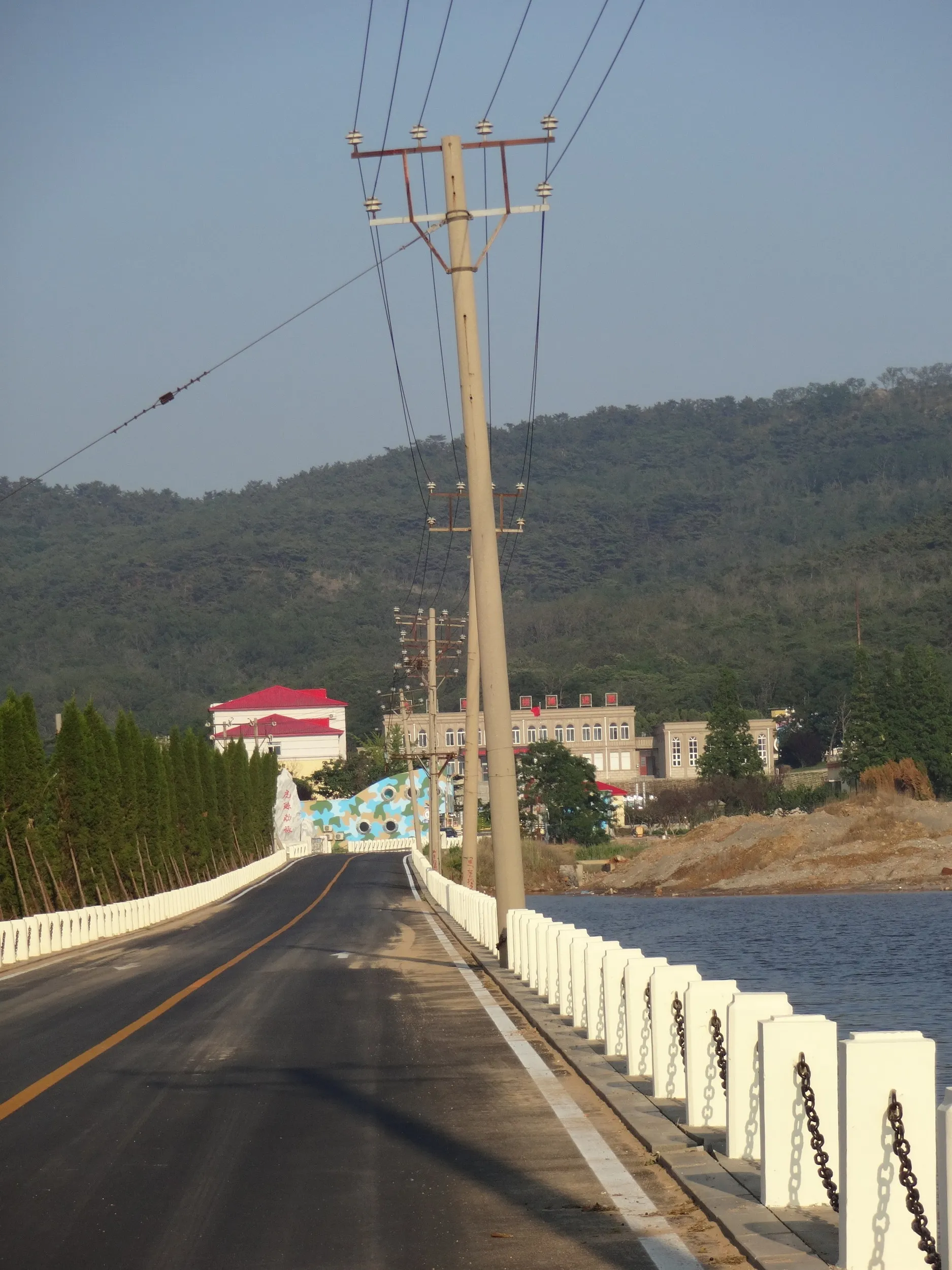 西鶏冠山付近の風景