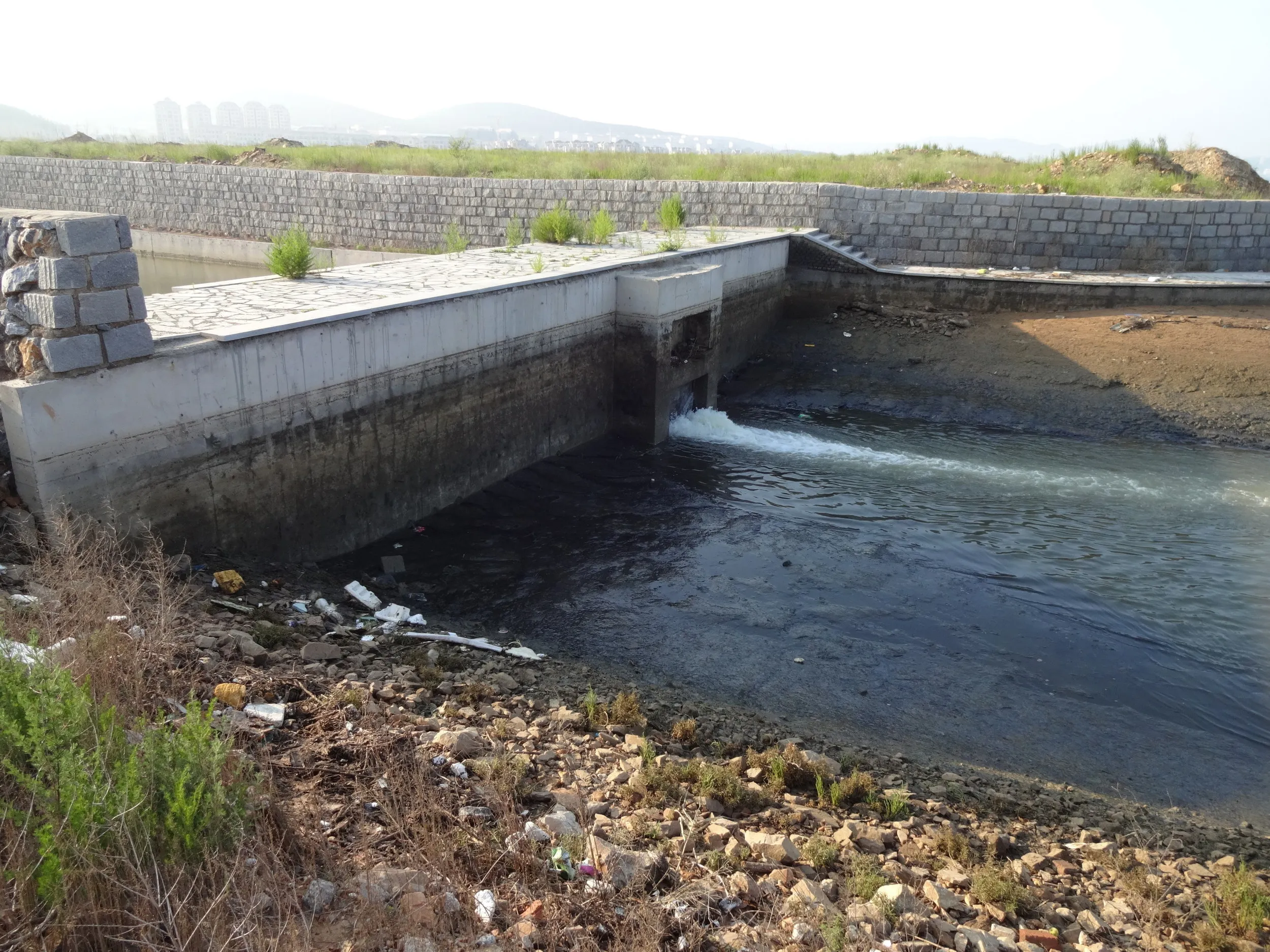 西鶏冠山付近の風景