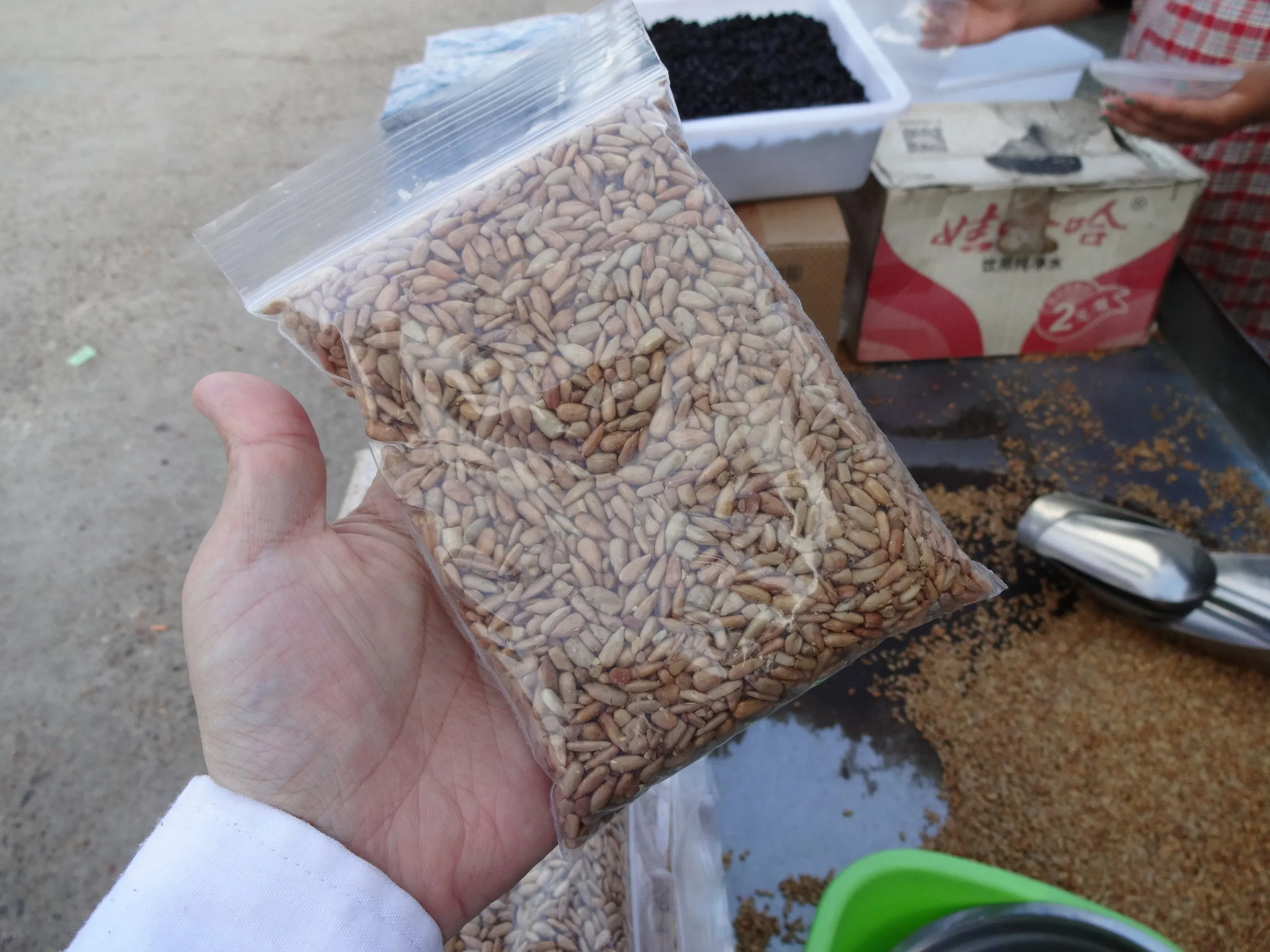 北朝鮮産の松の実