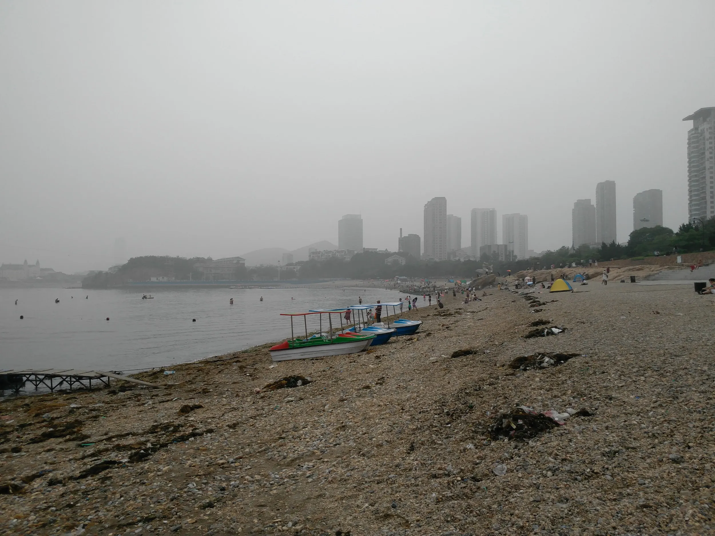 星海公園の風景