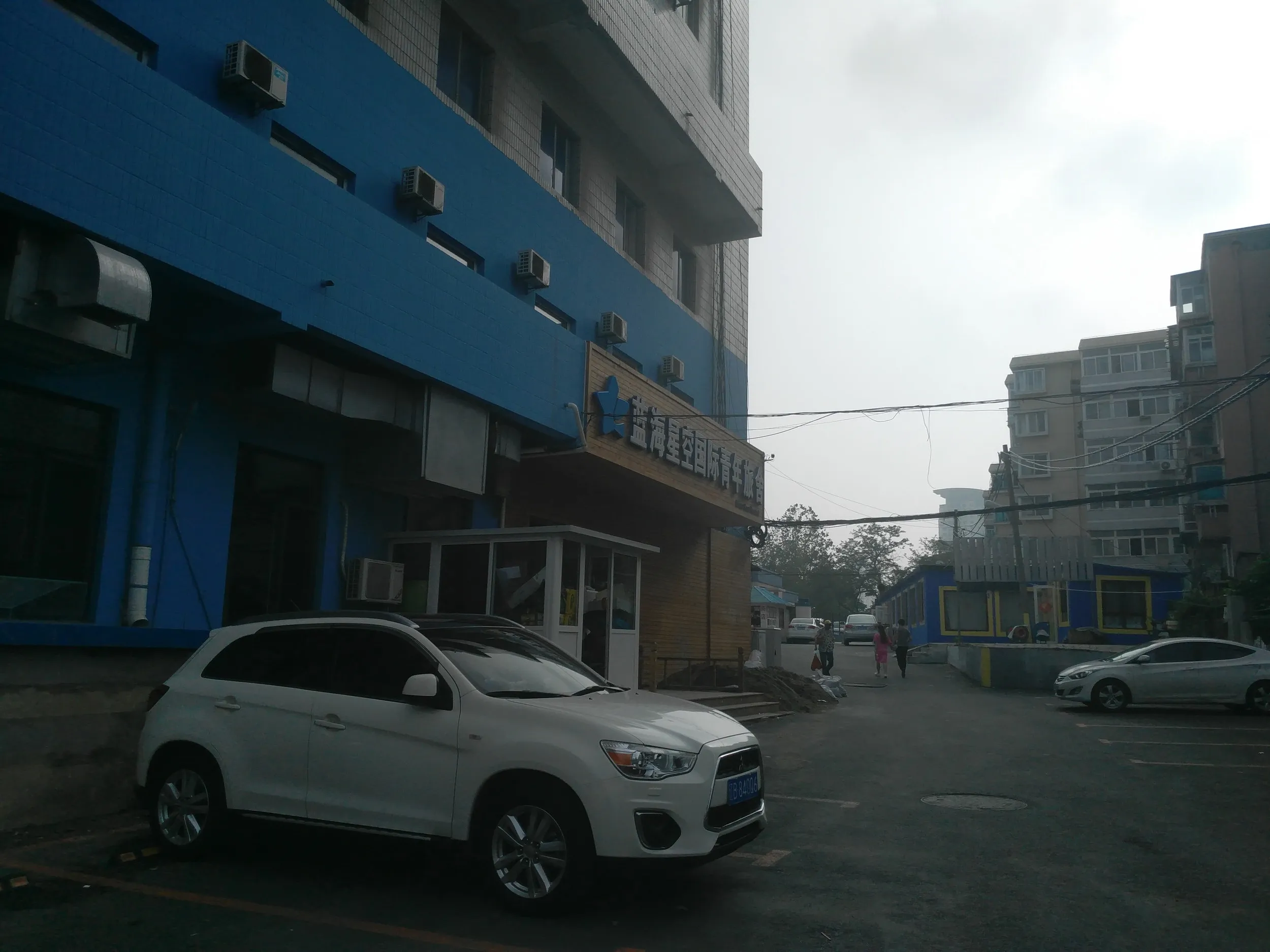 バスでロシア風情街へ移動