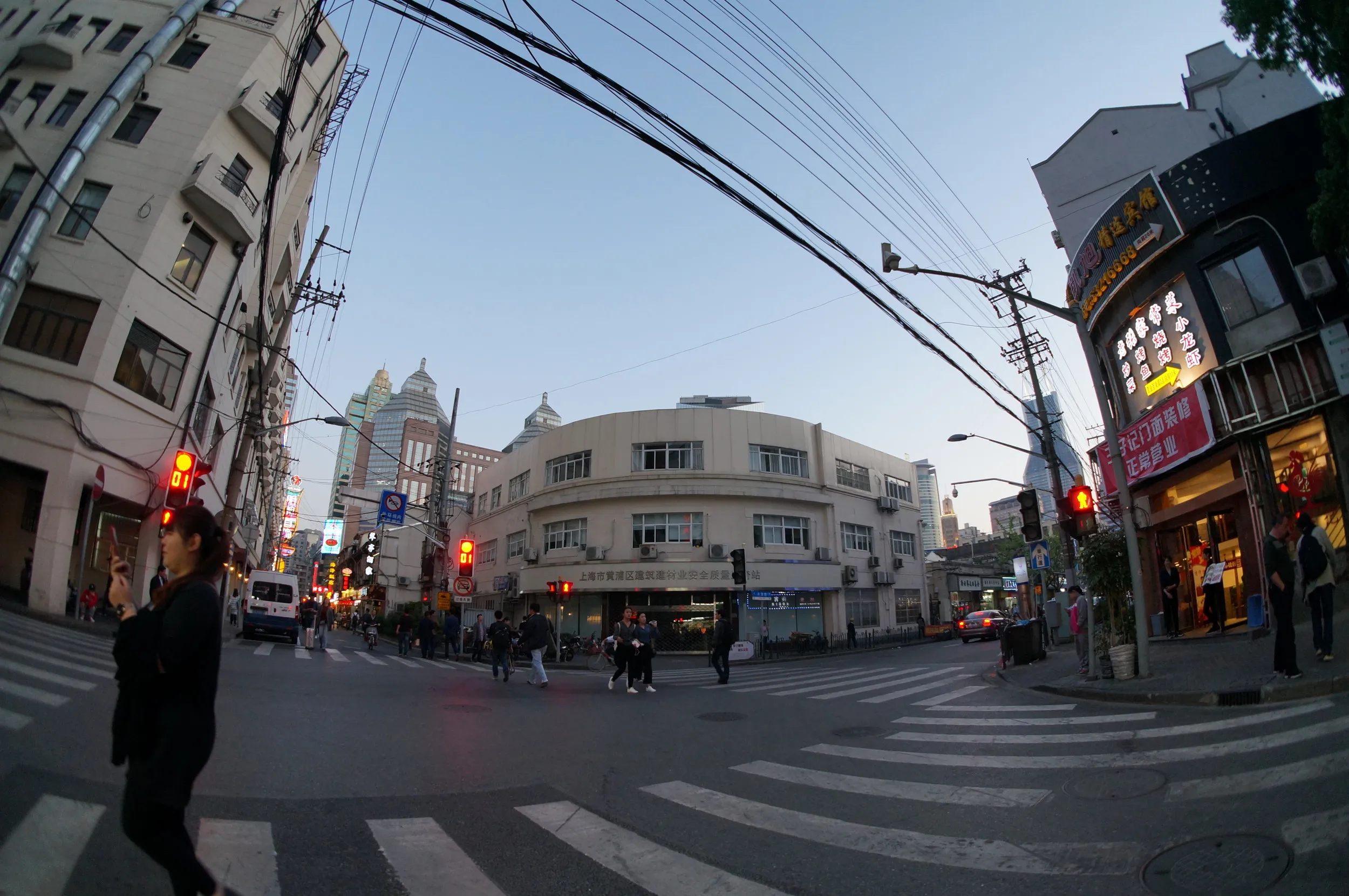 外灘でホテル探し