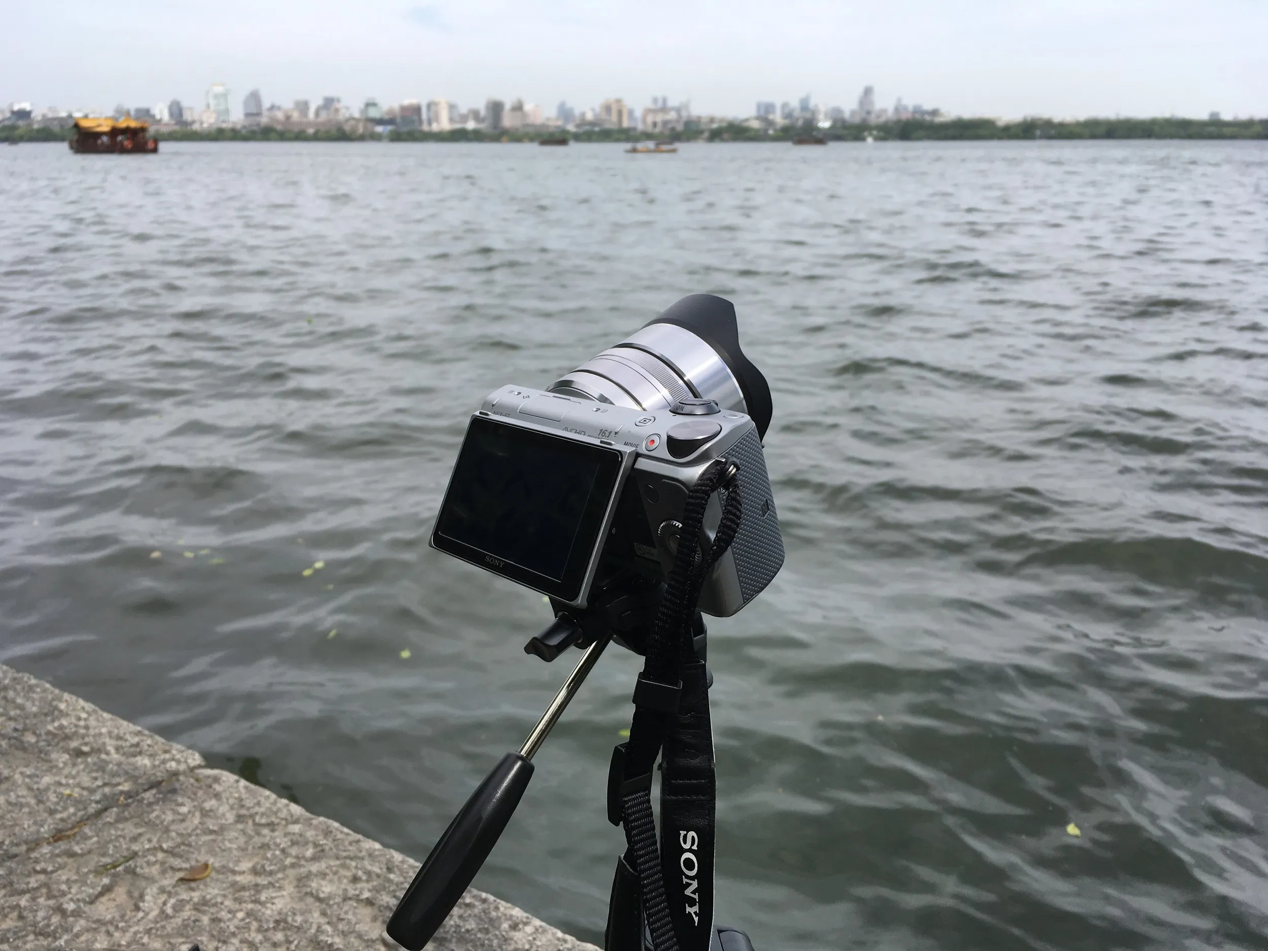 タイムラプス撮影中