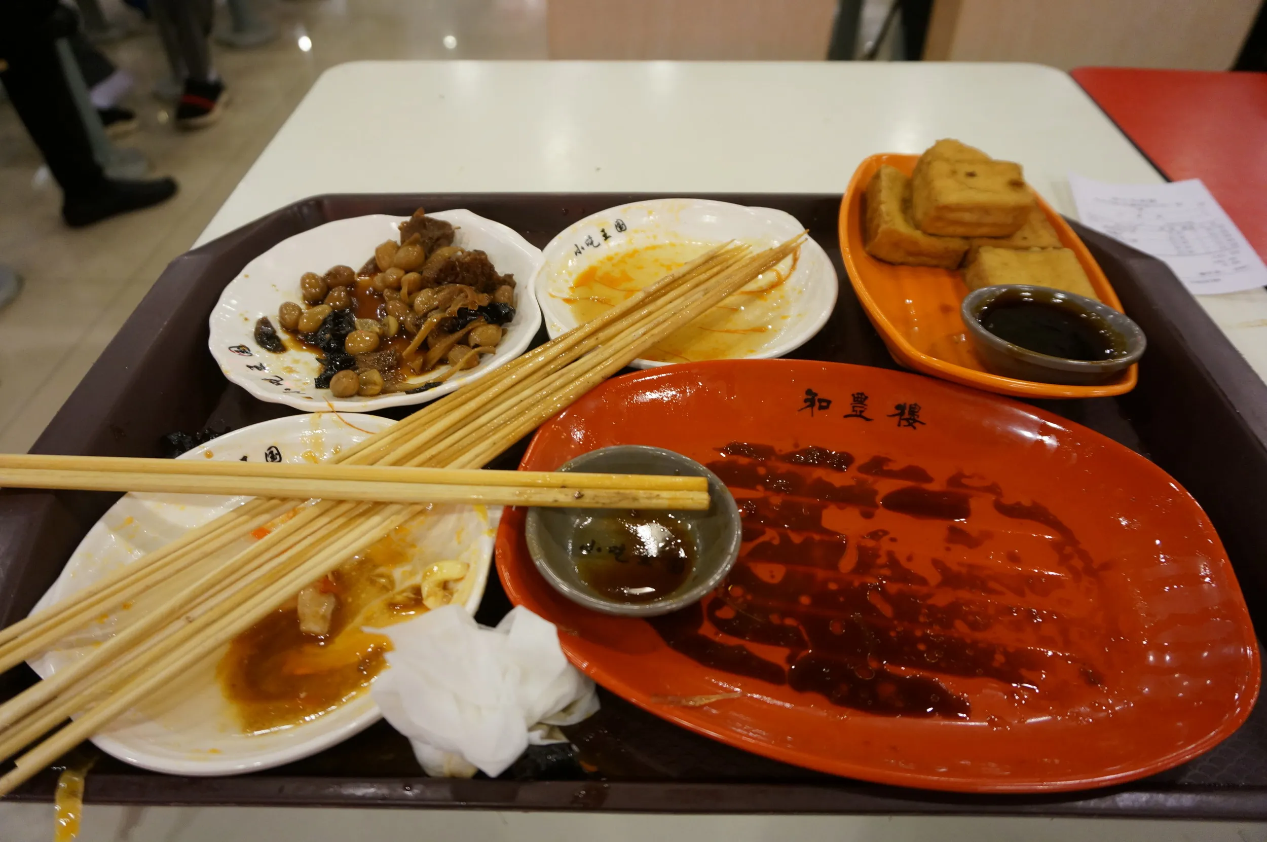 美食広場の様子