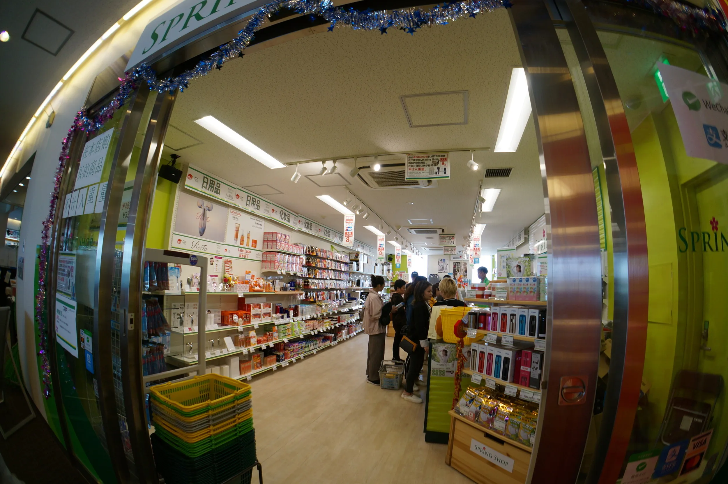 茨城空港の春秋航空カウンター