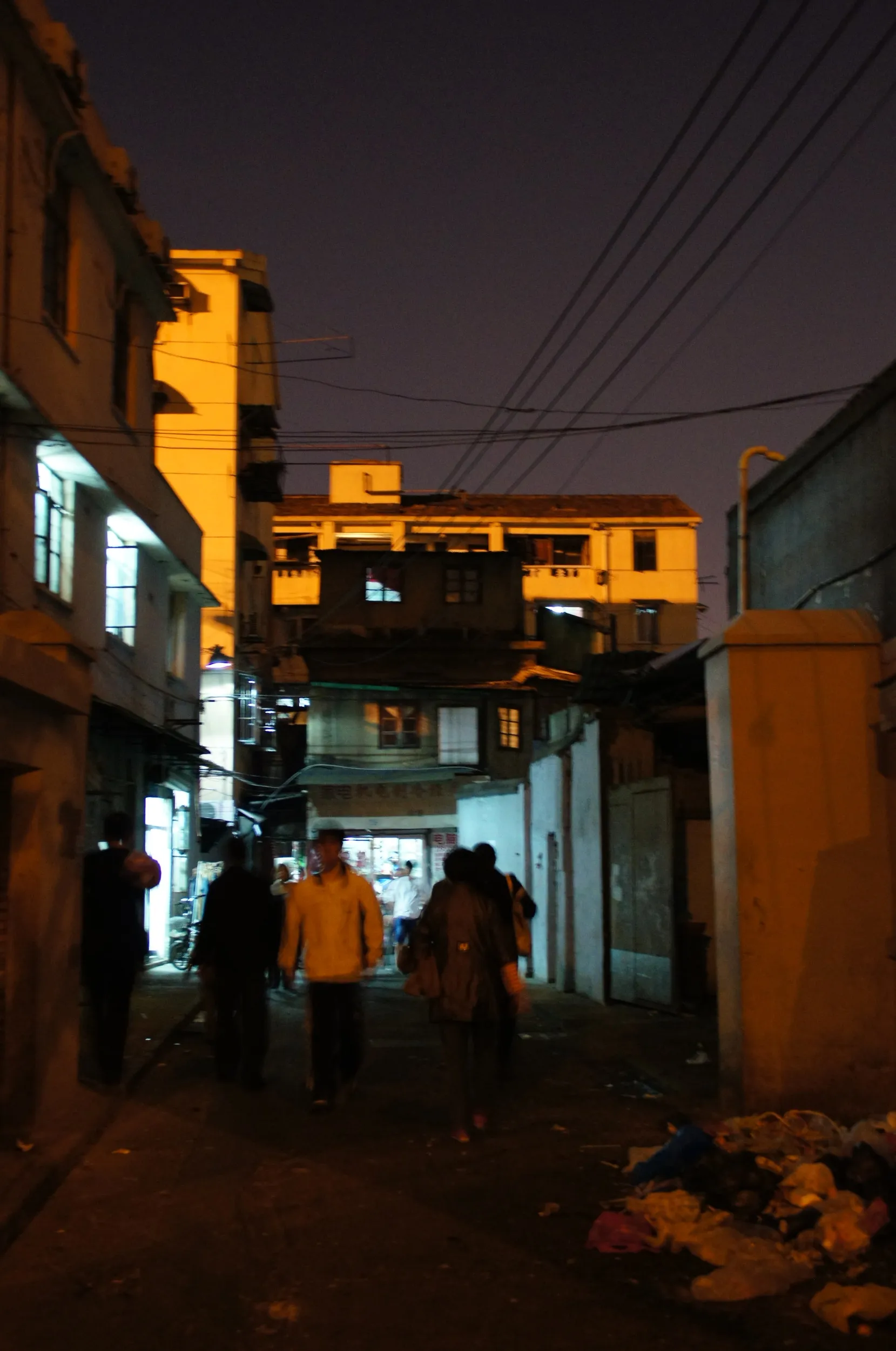 中山北路周辺の夜景