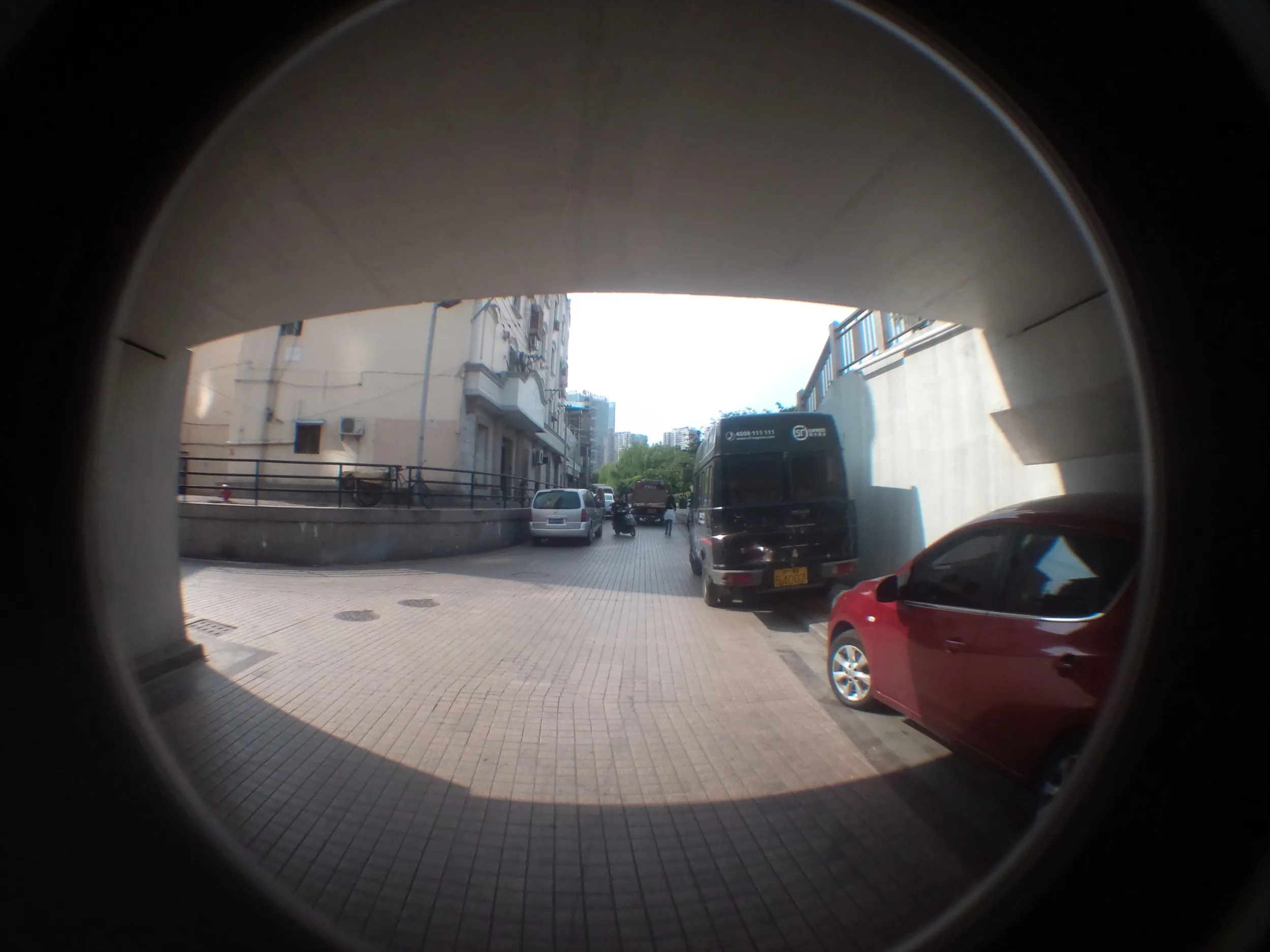 南蘇州路と新閘橋下の風景