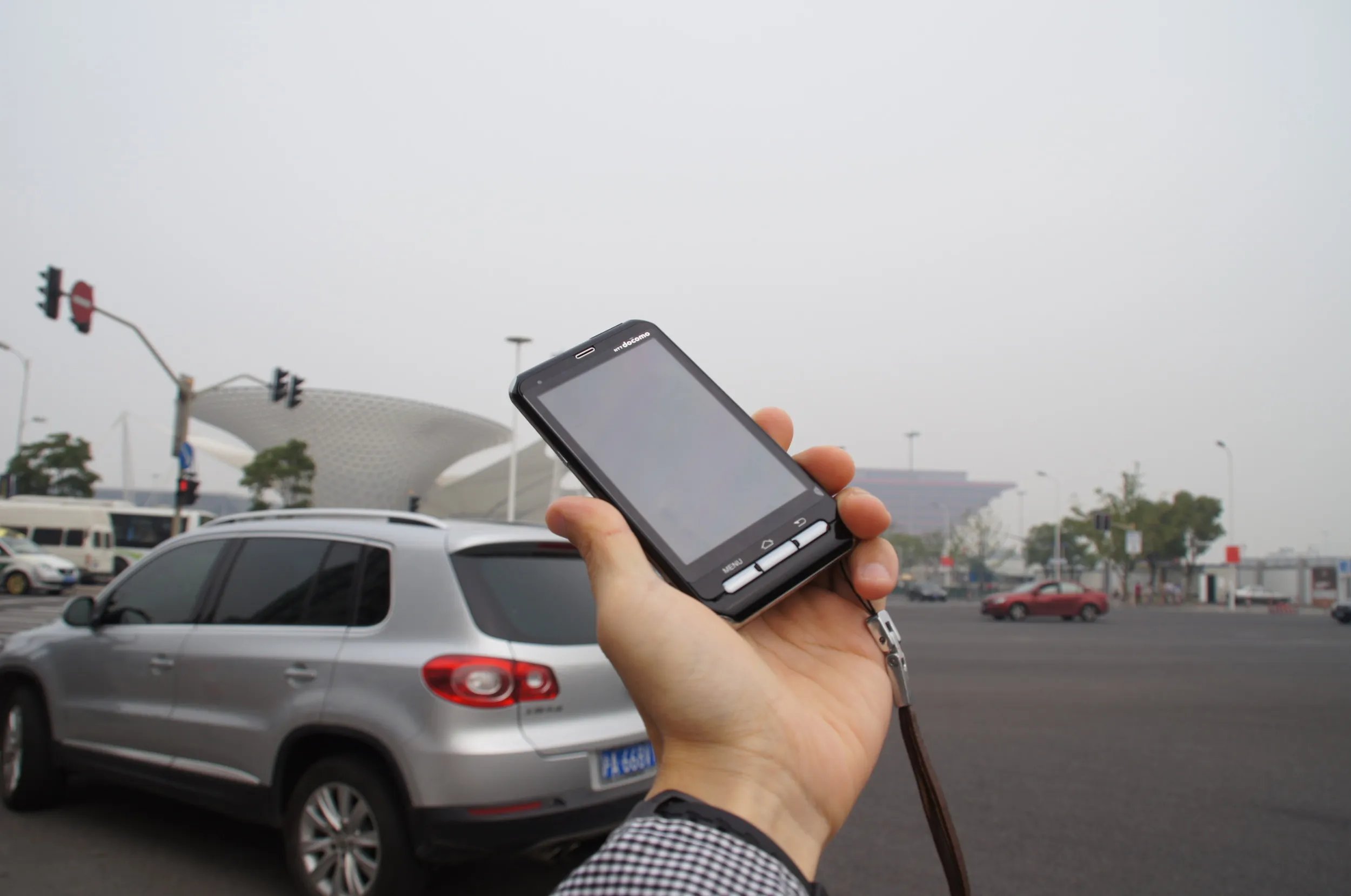 耀華路と上南路の交差点